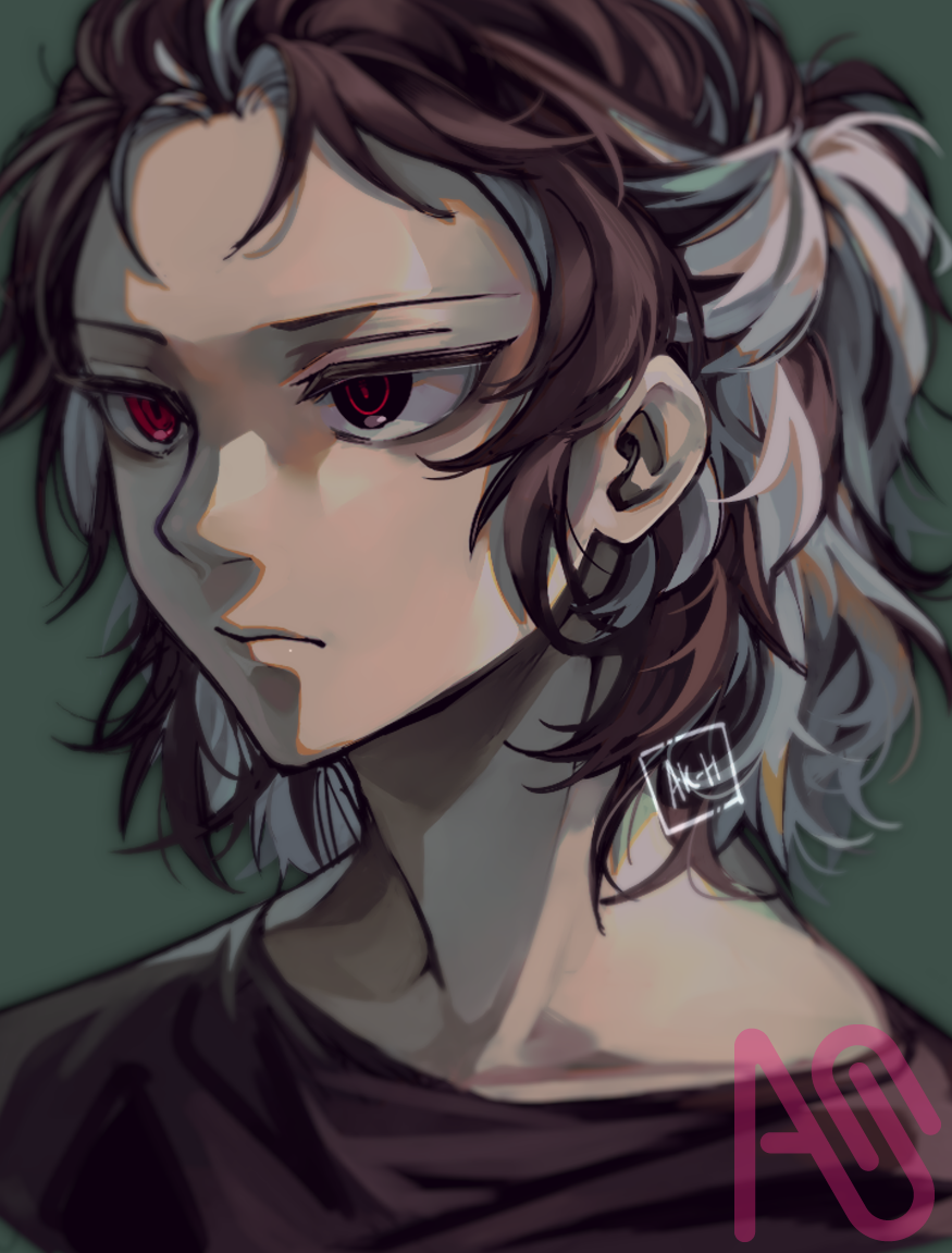 「アンビ」 Illust of AkiHaru painting オリジナルキャラ illustration original oc medibang originalcharacters