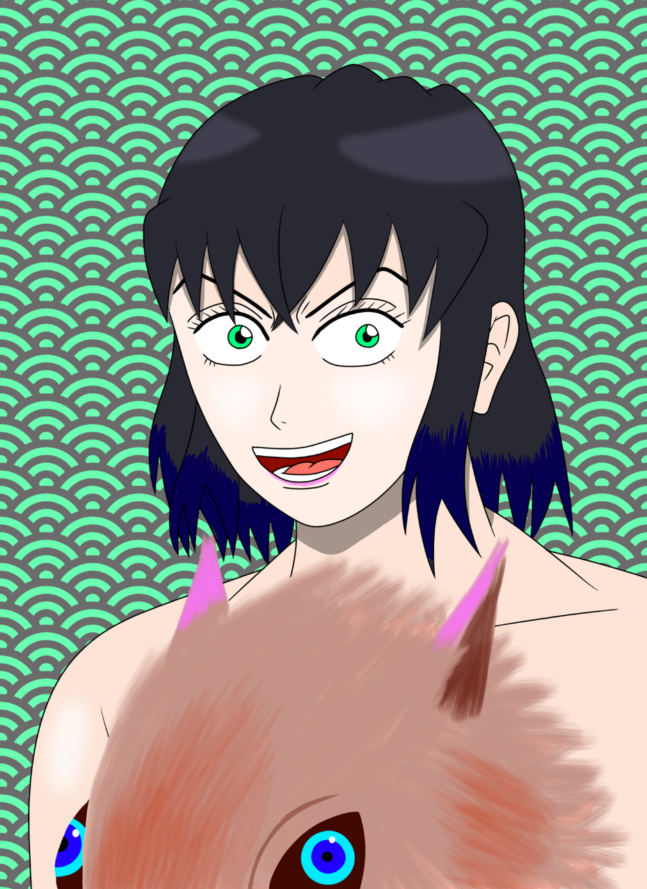 嘴平伊之助 蘆 イラスト Art Street アートストリート