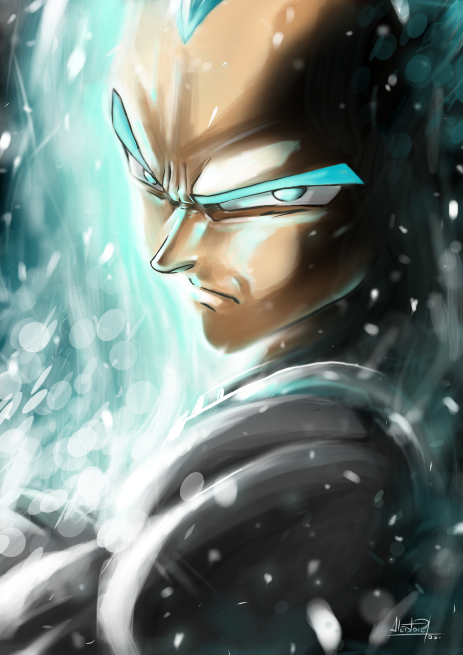 Vegeta Ssb Aledtope イラスト Art Street アートストリート