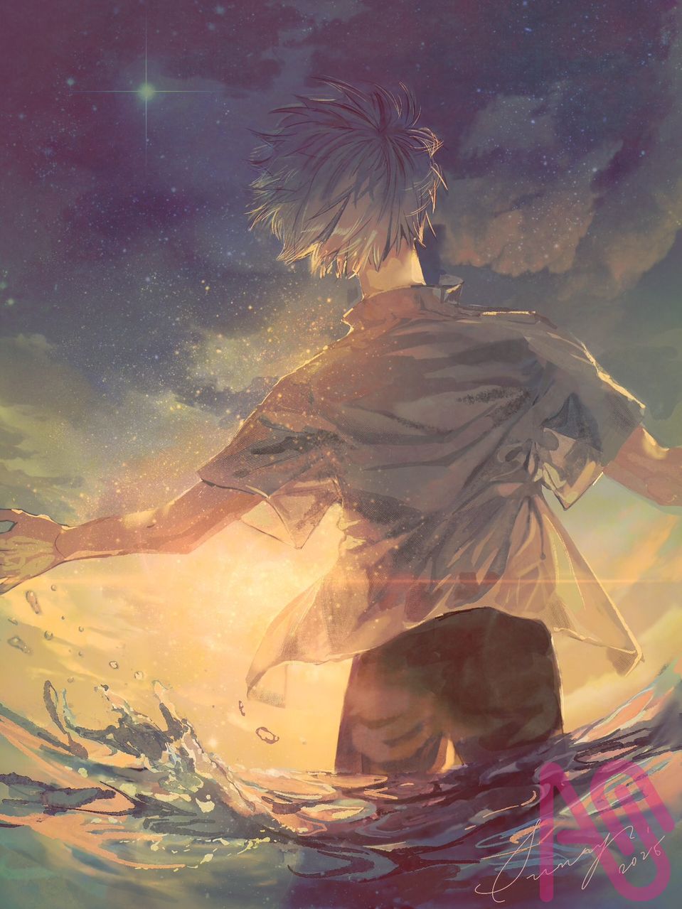 自由 Illust of SunnyQLee 光 電繪 water vibes