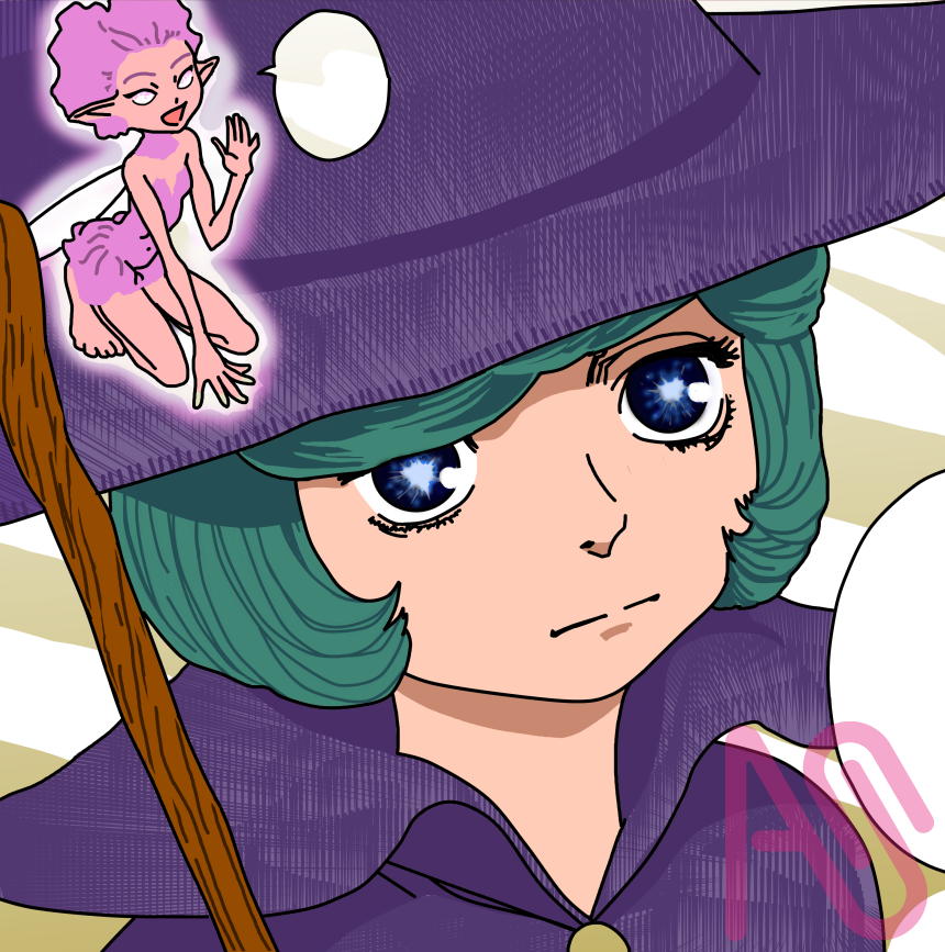 Berserk panel coloring (schierke) Illust of edu.artt Traced_illustration witch girl fanart illustration art anime cute manga medibangpaint digital