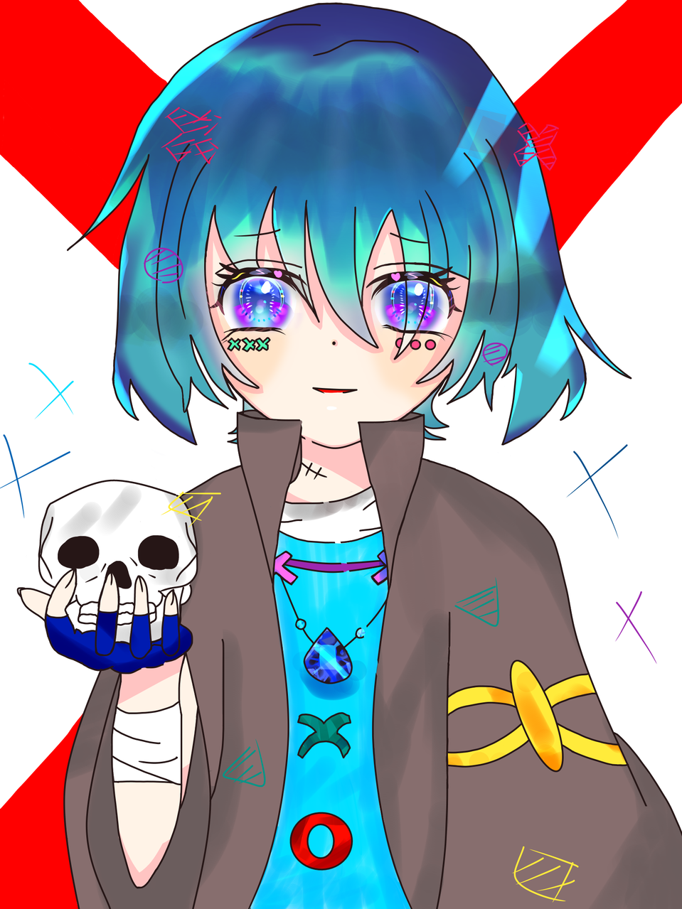 ラモちゃん O 誰か描いt ユラ もうすぐ誕生日 イラスト Art Street アートストリート