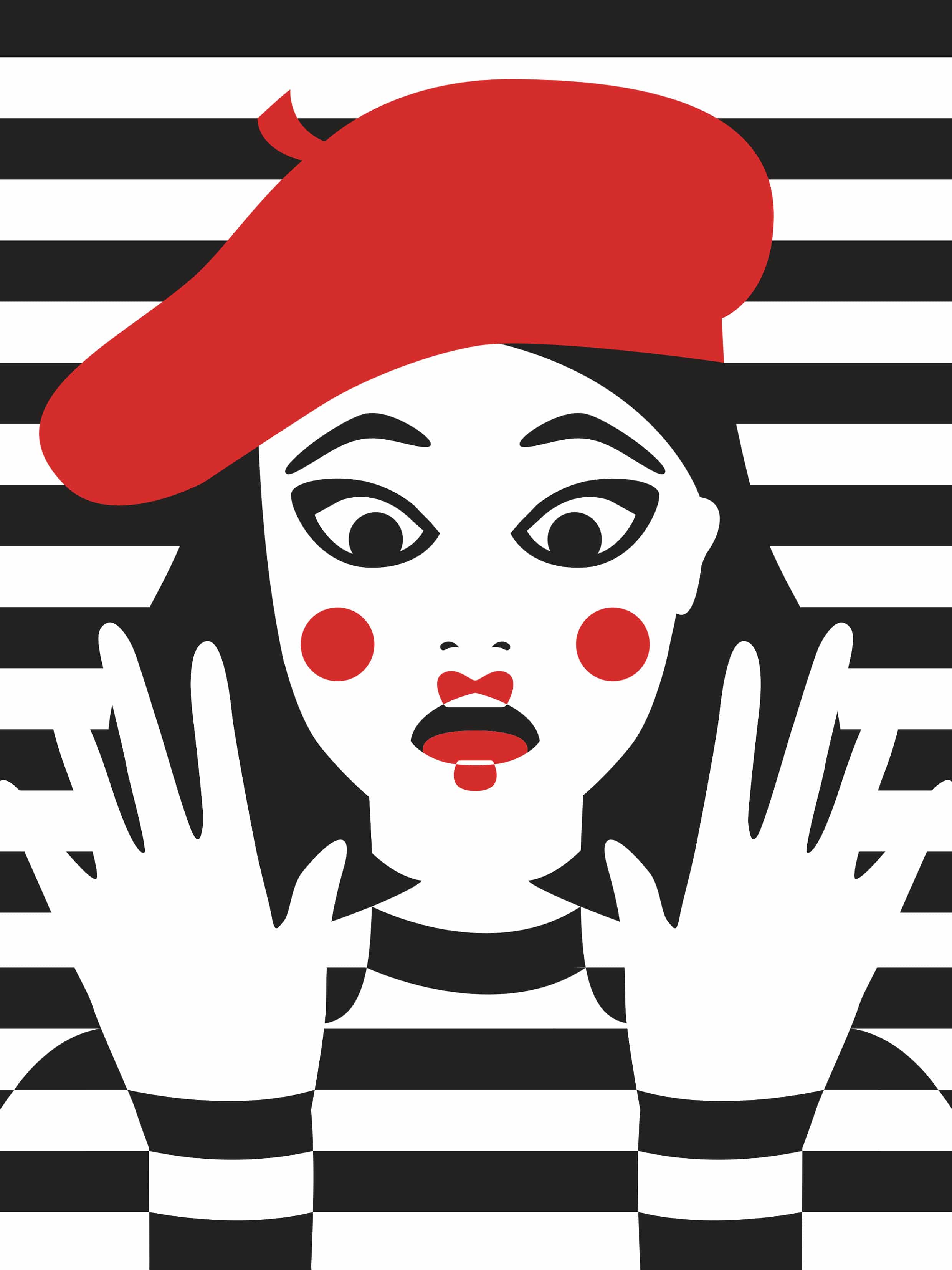 Customs / Mime Yann Williams Illustrations ART street