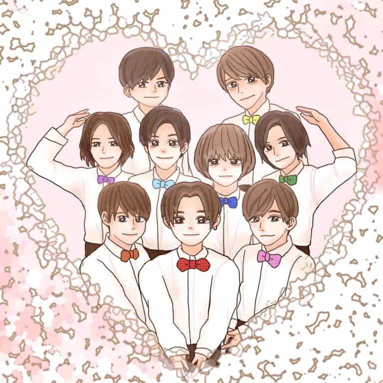 Hey Say Jump結成日発表 13周年 ぽとと Illustrations Art Street Hey Say Jump結成日発表 13周年 ぽとと Illustrations Art Street