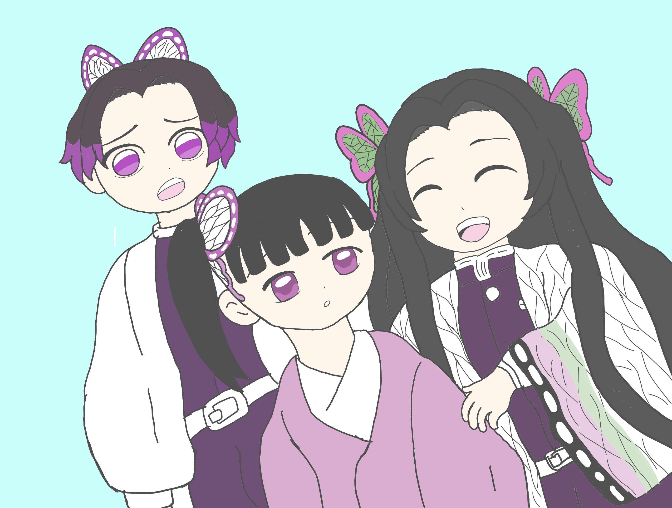 胡蝶三姉妹 小枝 - Illustrations ART street