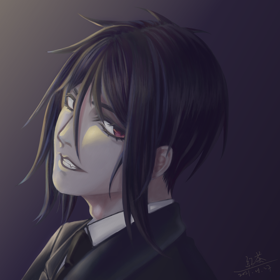 黒執事 セバスチャン 晓泉 Illustrations Art Street