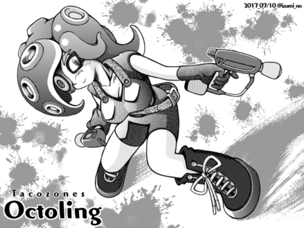 テンタクルズ2コマ漫画 いずみの イラスト Art Street アートストリート