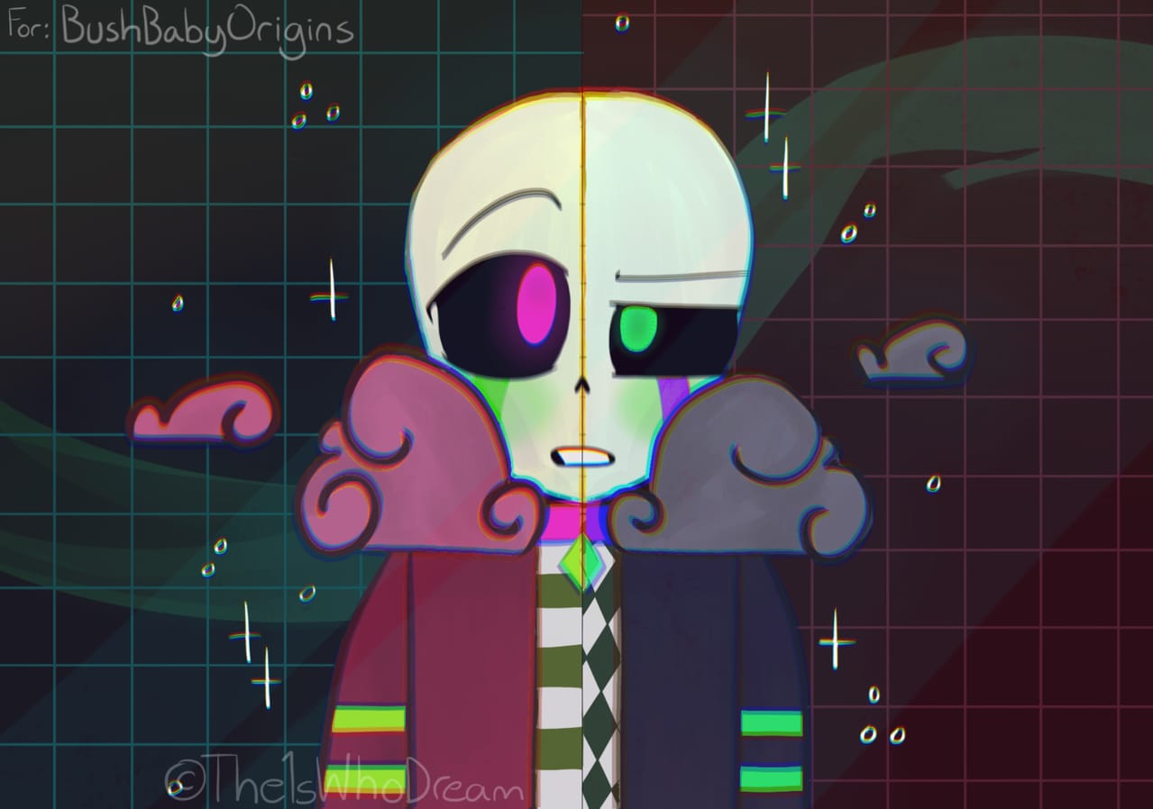 request#1 | BushBabyOrigins Illust of SpacedØut request Procreate Butch BushBabyOrigins Tidbit