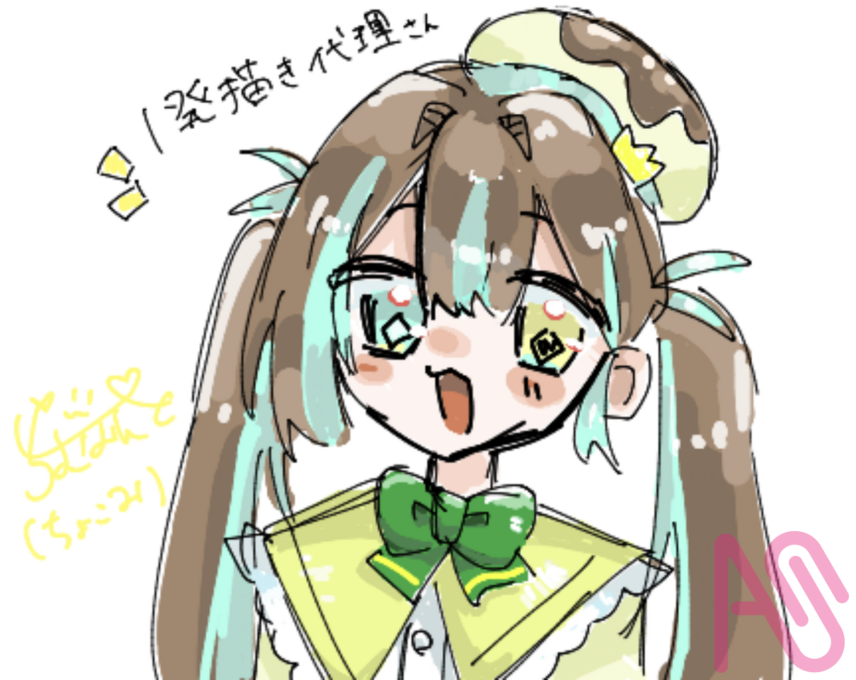 絵チャ産 Illust of 🍫ちょこみんと🎀 girl PrettyCure kawaii 絵チャ ちょこみんとであーと🍫 キュアアルカナ・シャドウ