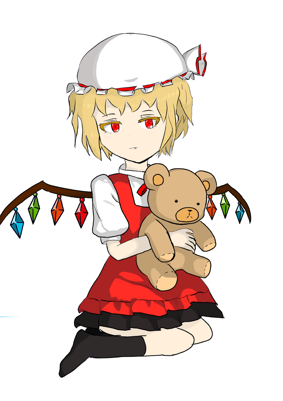 夏休みのフランちゃん日記(完成！) Illust of てんぐぅ blonde medibangpaint Touhou_Project フランドール・スカーレット フランちゃん