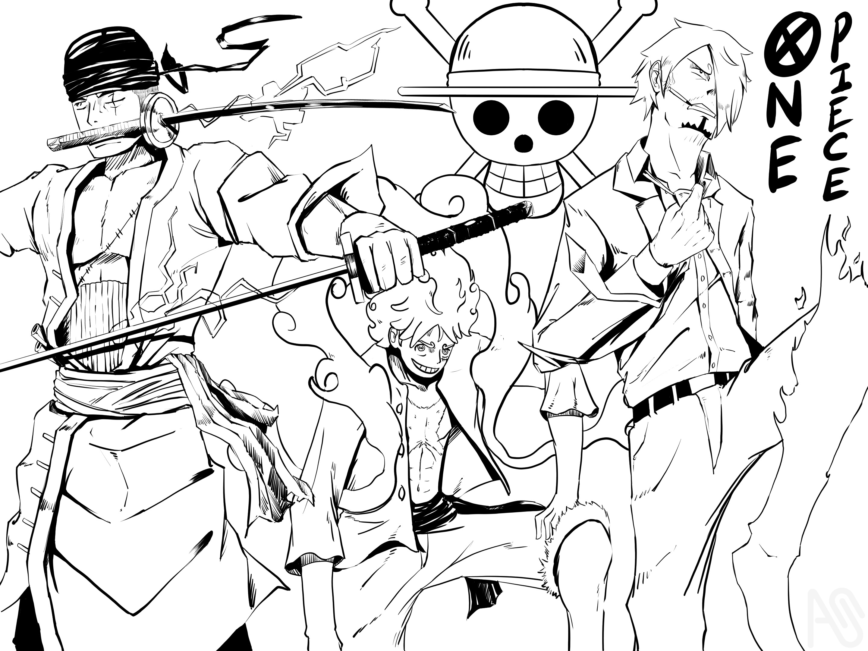 Monster Trio Kamino Yanagi ART Street