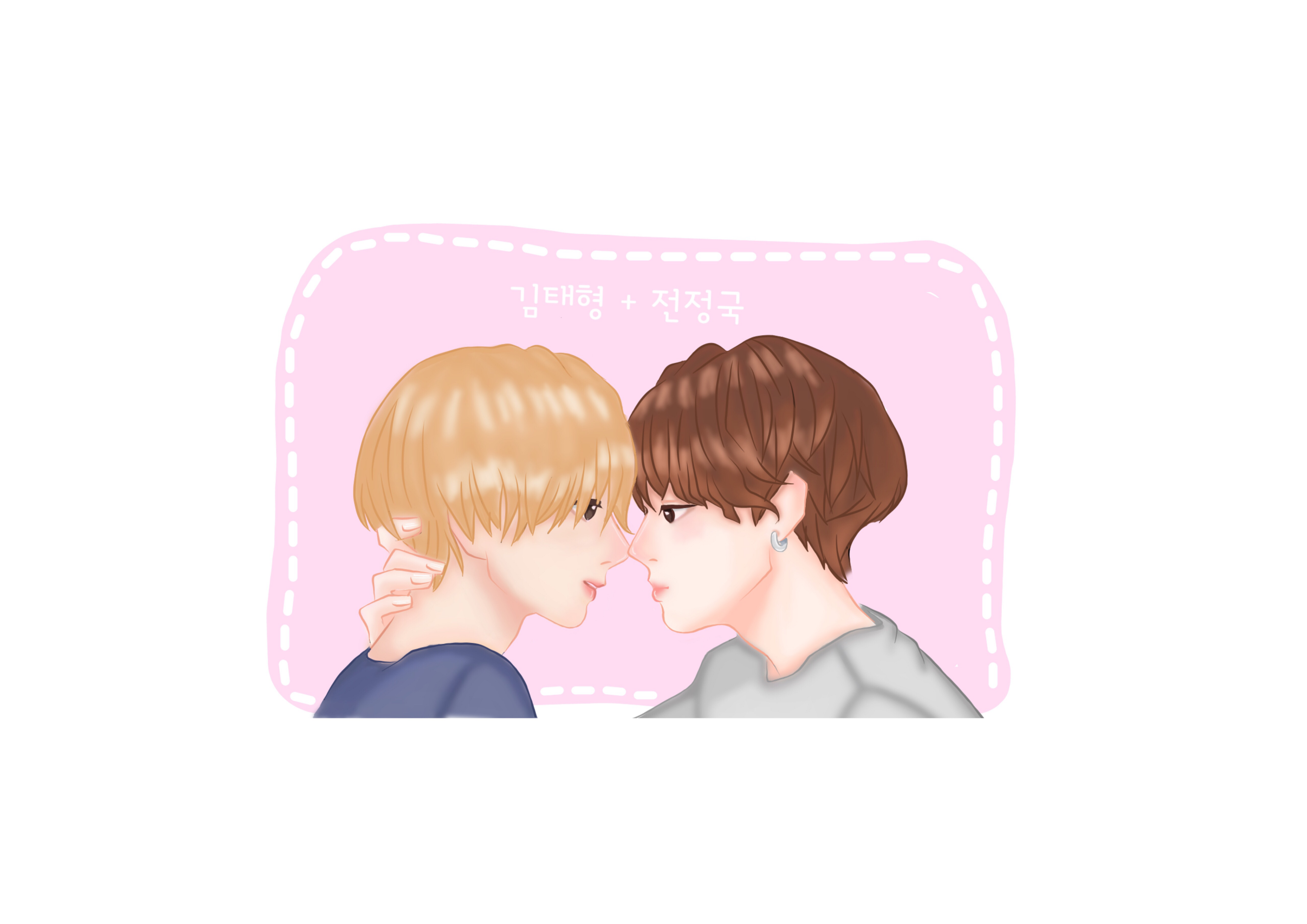 vkook fanart Yumeiro.v - Illustrations ART street