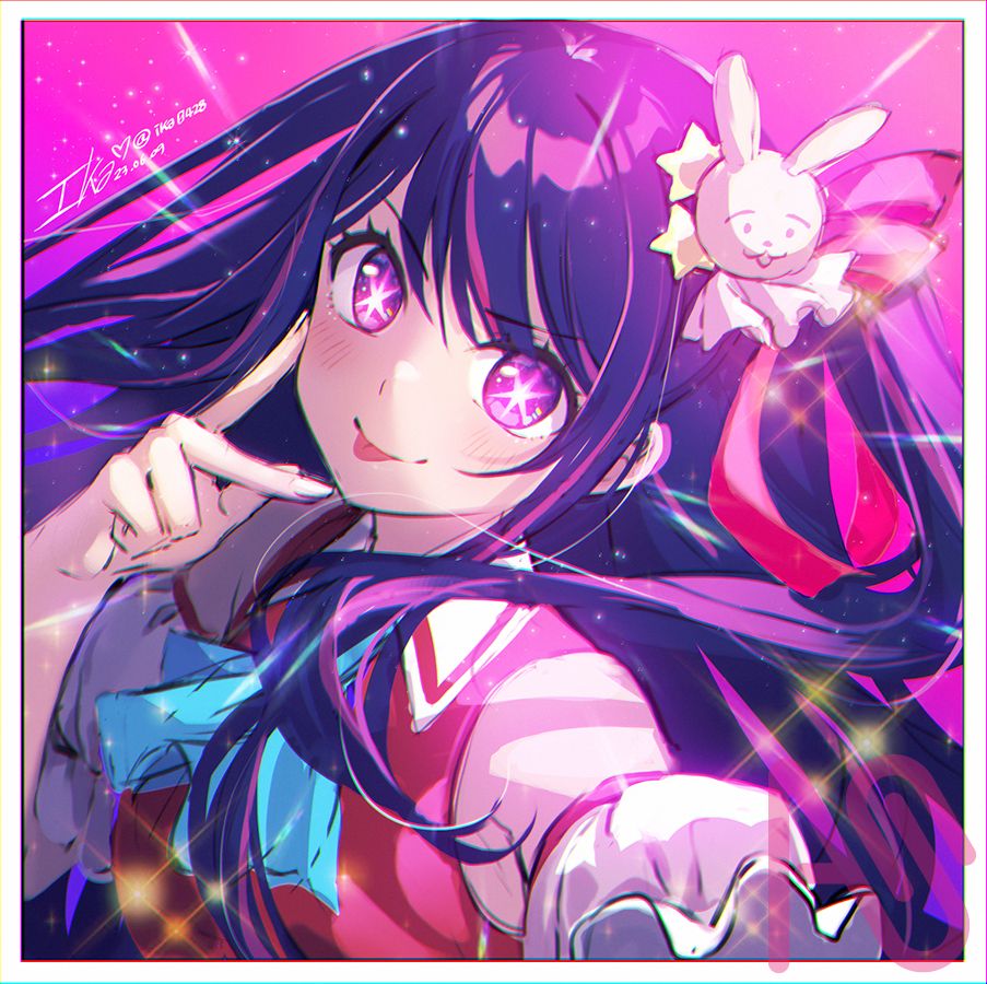 【推しの子】_星野アイ Illust of イカka アイドル girl anime OshinoKo 星野アイ 高橋季衣