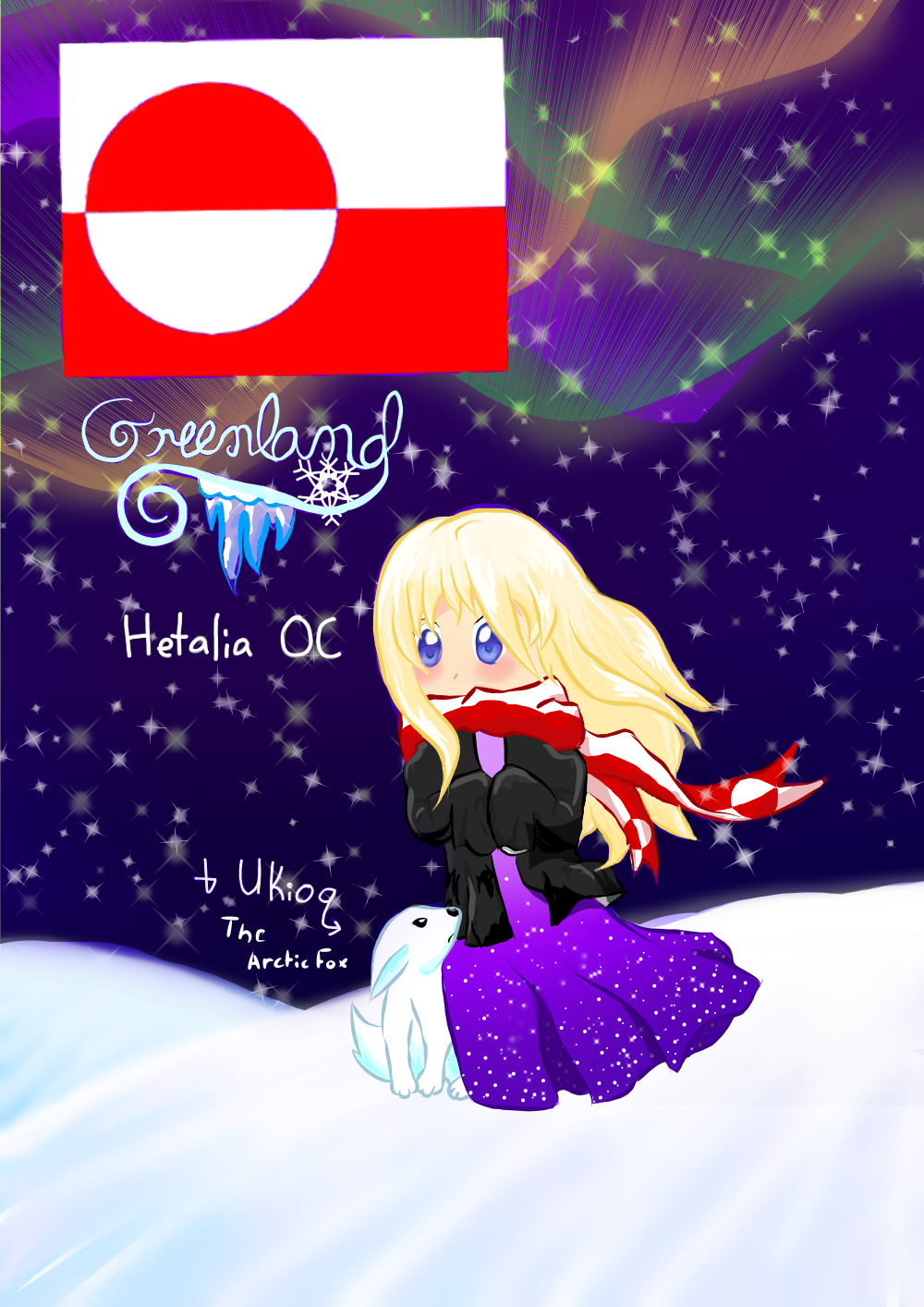 Hetalia Oc Greenland Eclipse Illustrations Art Street