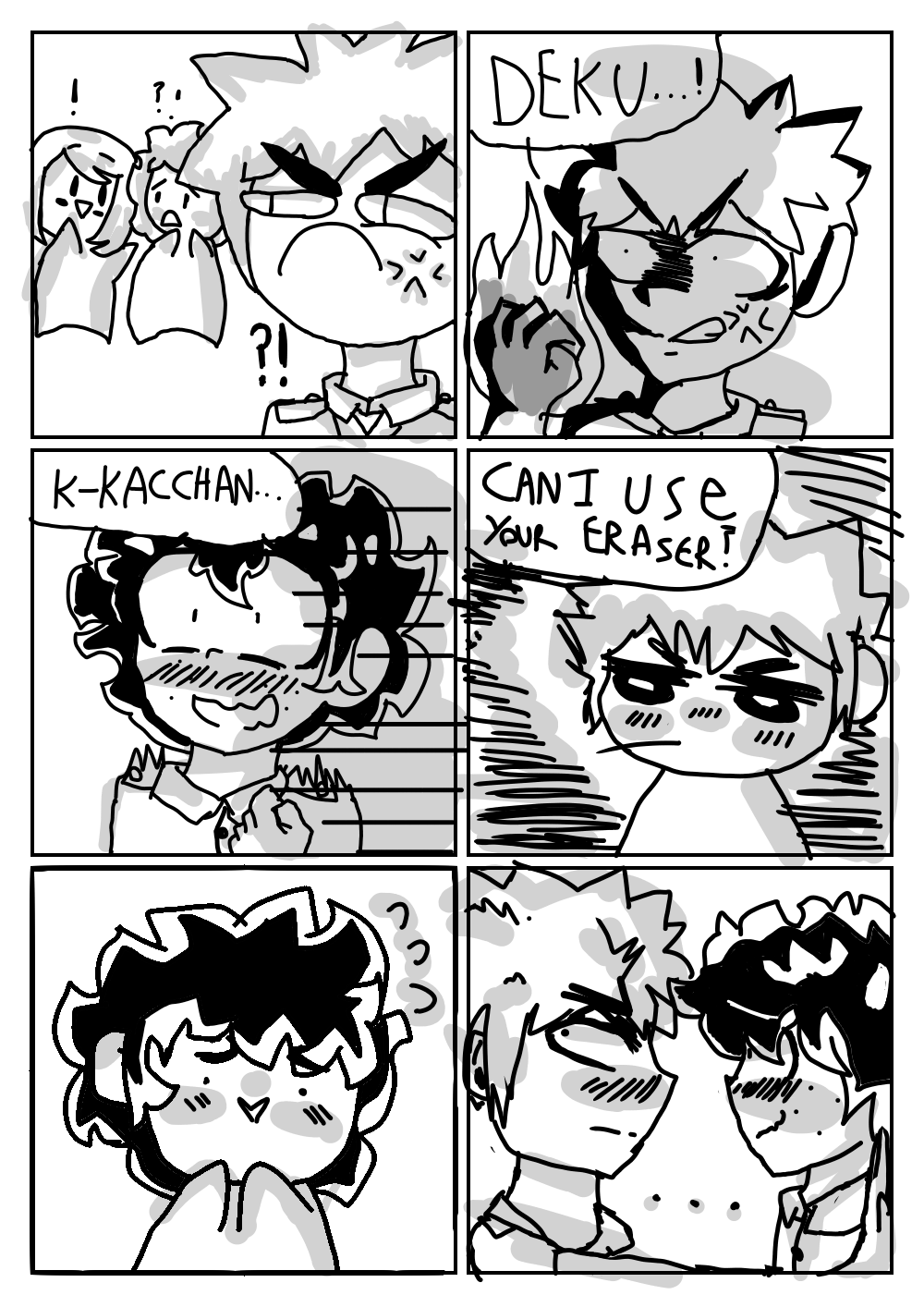 BakuDeku comic Loopyie Mep - Illustrations ART street