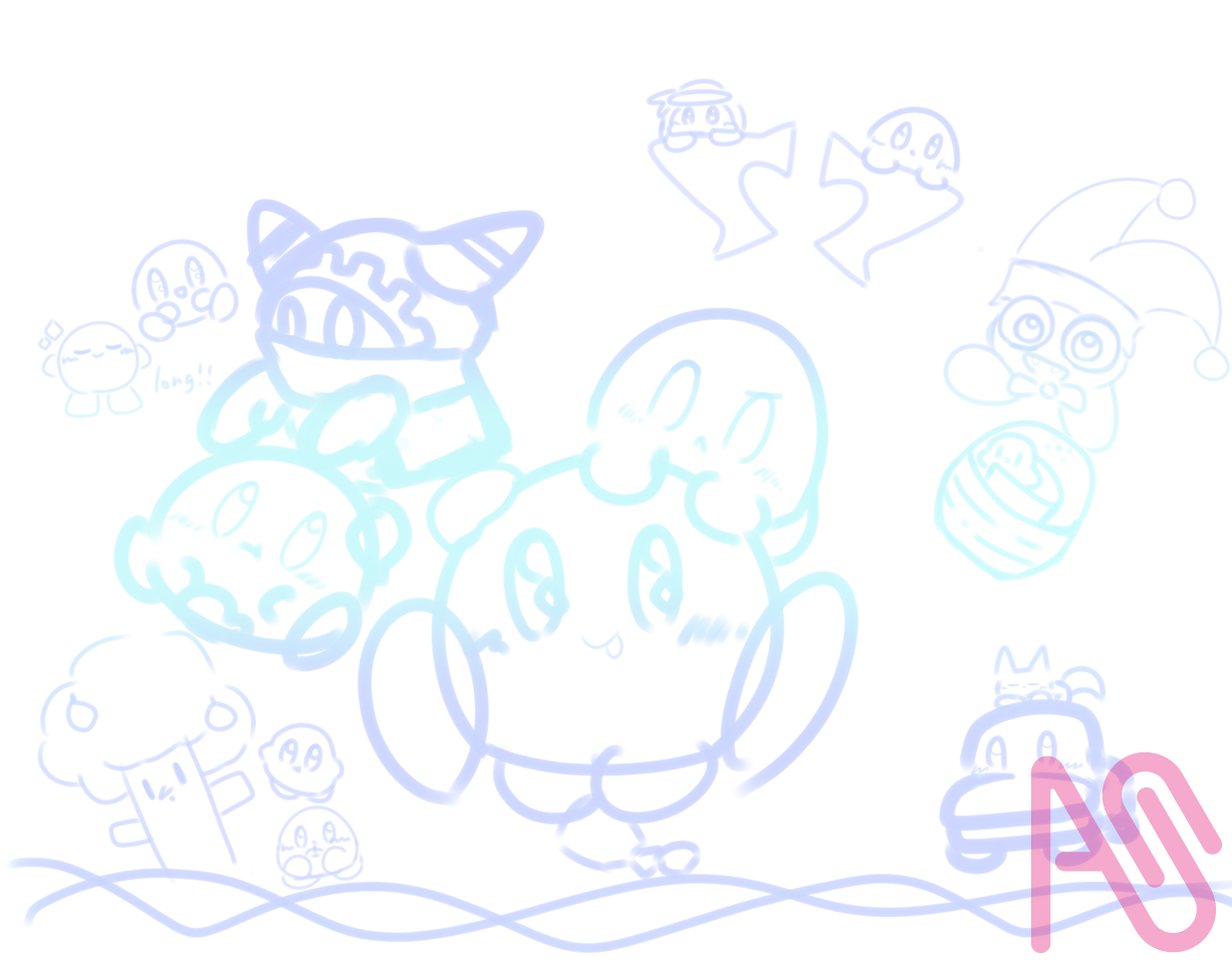 最近のカービィまとめ　落書き！！！ Illust of 縁化桃 doodle kawaii Kirby