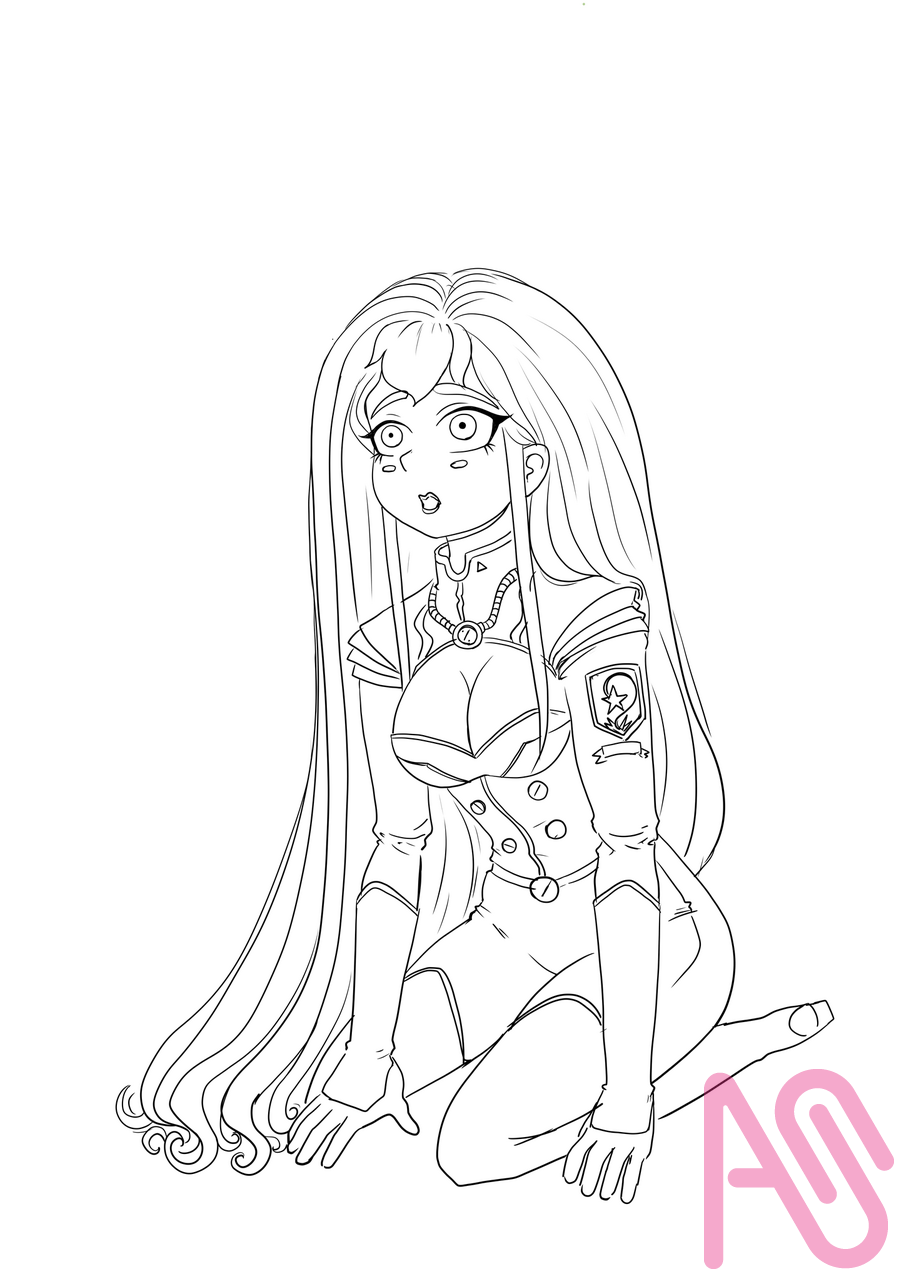 Ninisina Illust of poroniel-33 illustration original medibang color diseño personajes proseso