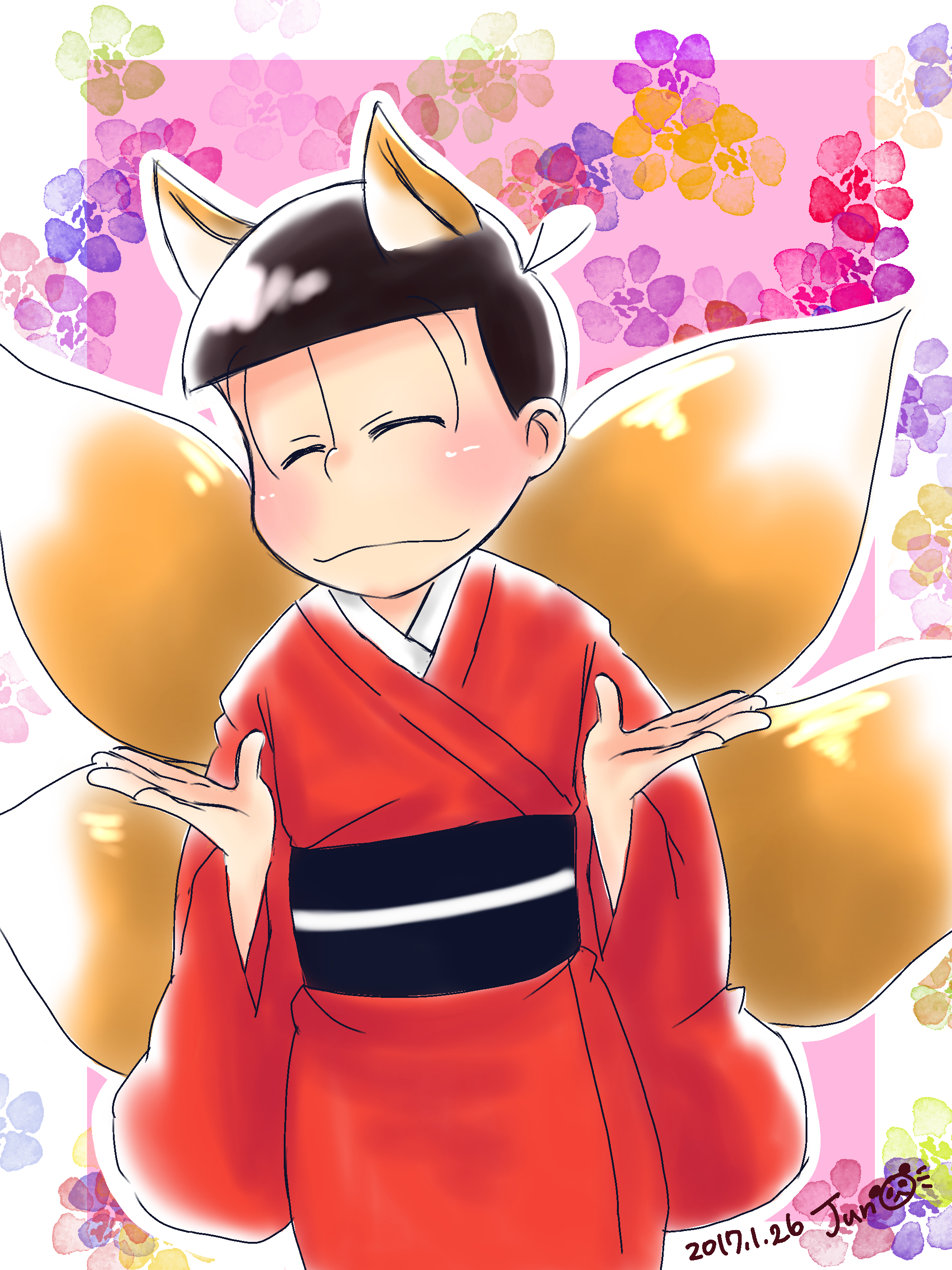 おそ松さん 天狐おそ松 jun9999 - Illustrations ART street