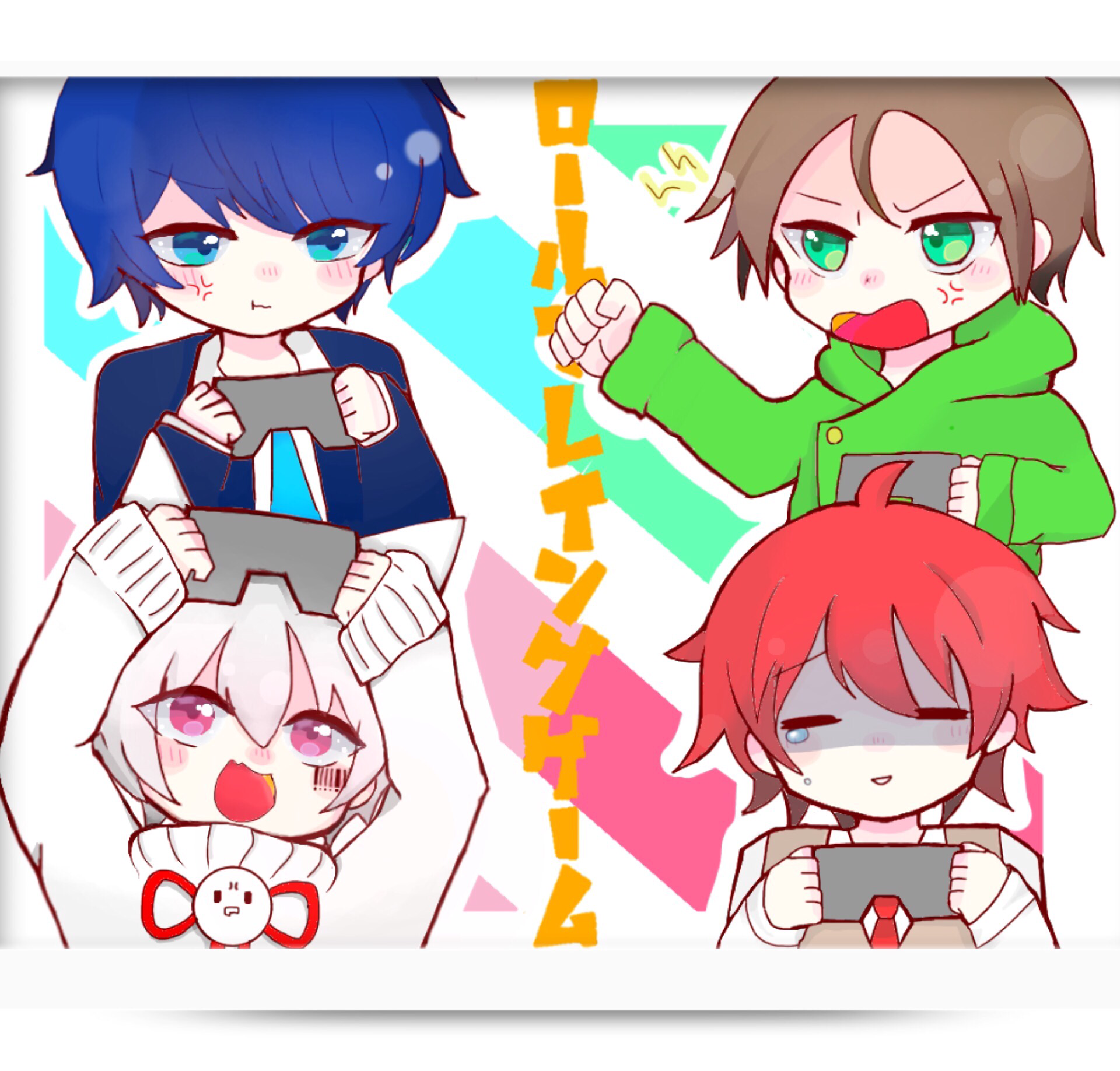 そら　手描きイラスト そらる×天月-ダーリンダンス ついったにもあげてますぜひ