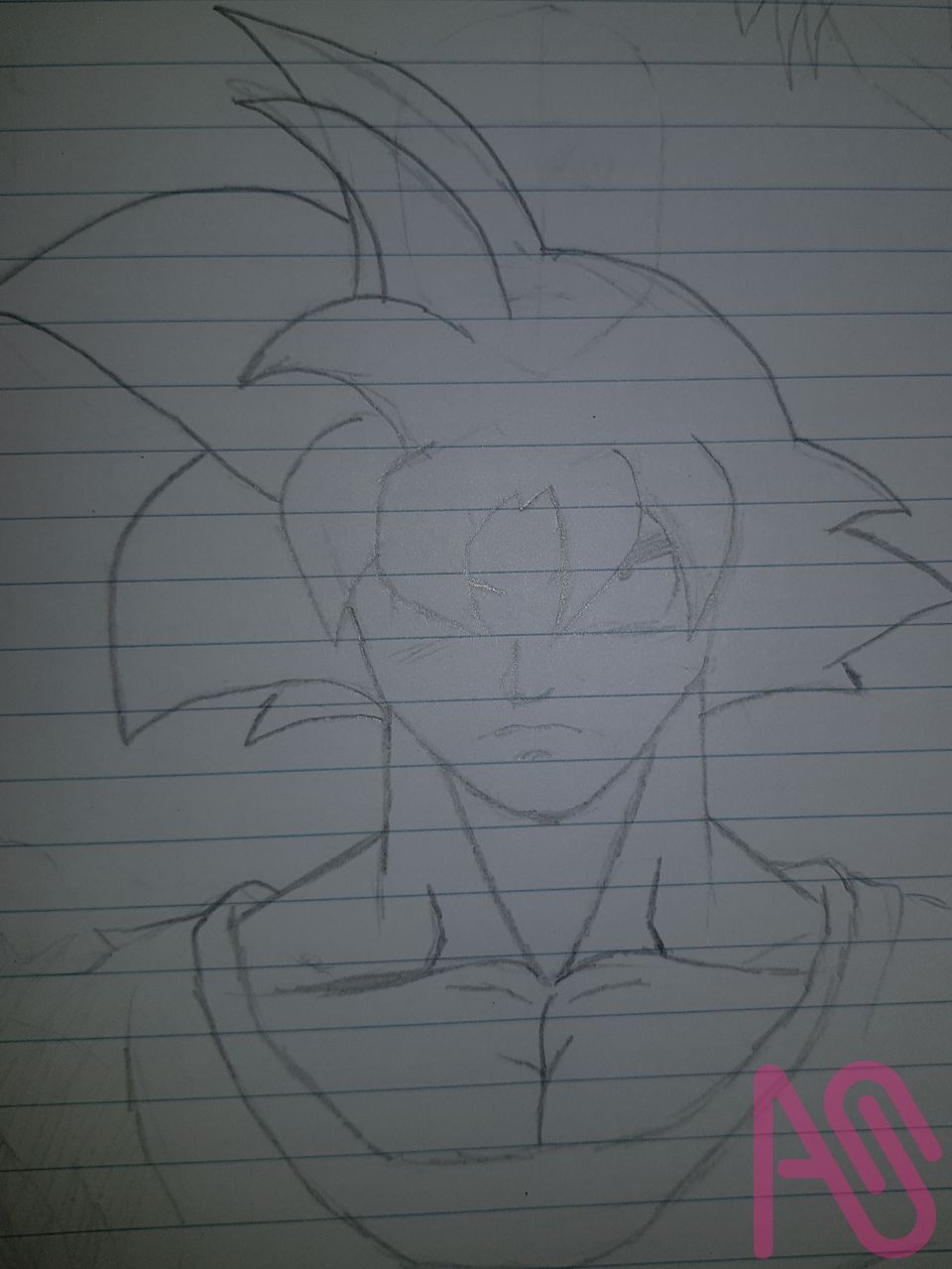Goku Illust of Berato fanart illustration anime medibangpaint digital medibang DragonBallZ handdrawn animestyle DRAGONBALL