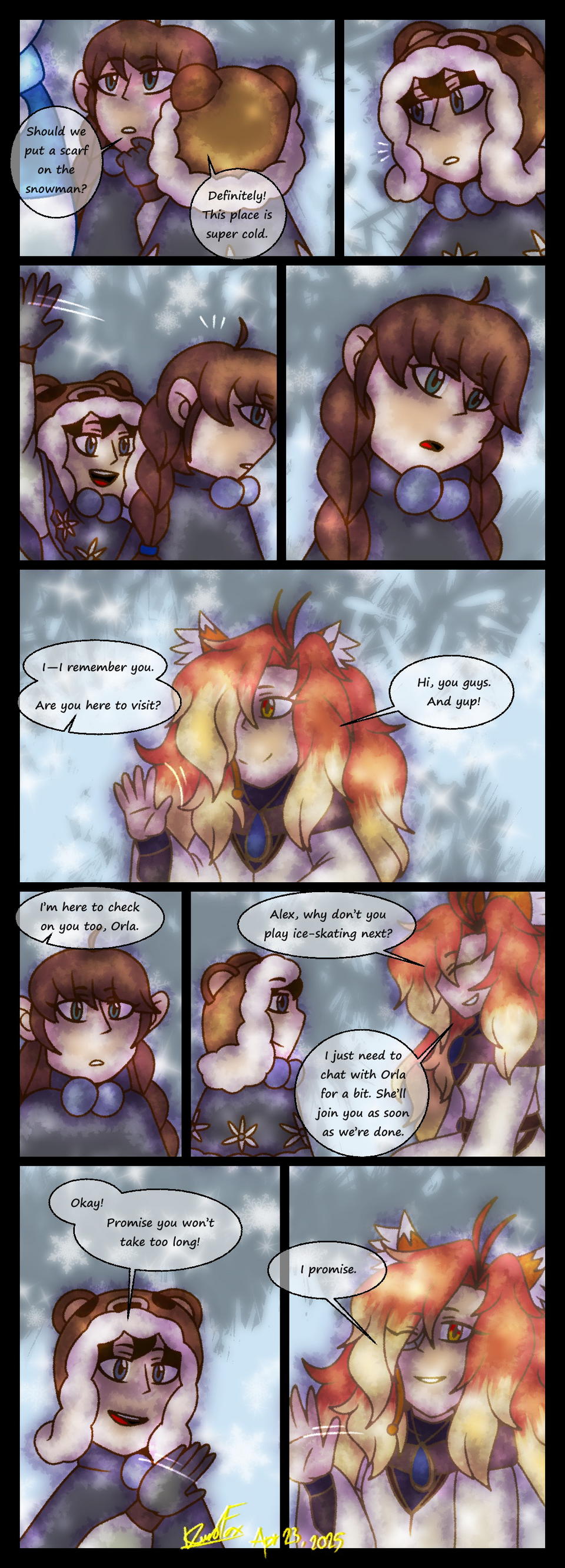 Follow-up Illust of KurobaFox1412 medibangpaint AFKjourney kurobafox1412art magisterfox