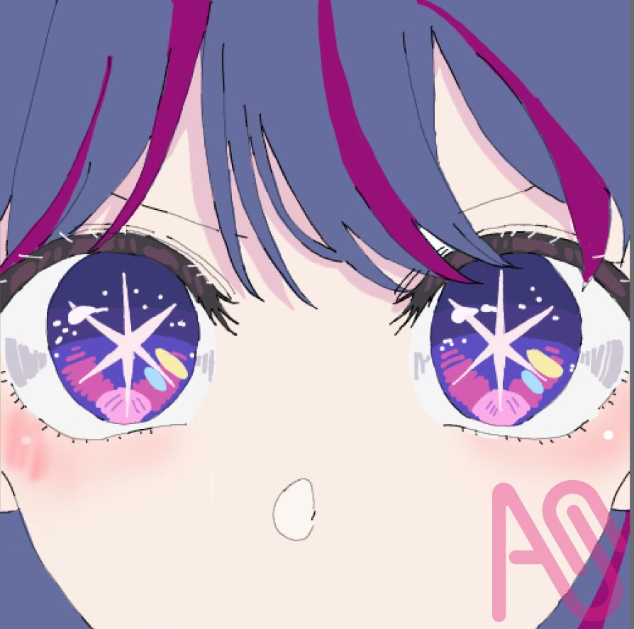 星野愛の目 Illust of アリス anime 日本 長髮 eyes 女生 OshinoKo 星野愛