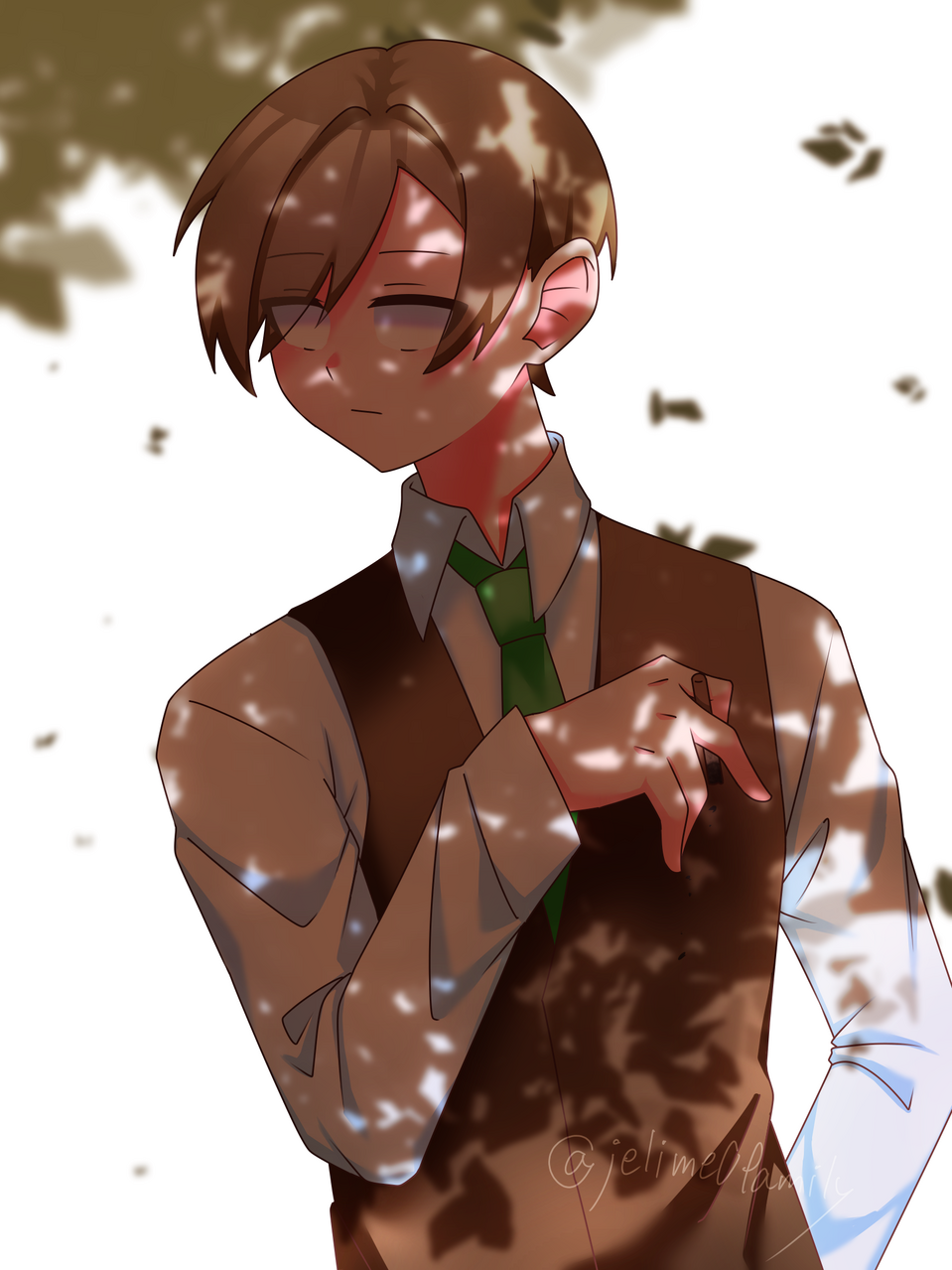 最近暑くなってきた Illust of SKUT_幸葉 実況者 illustration digital male ○○の主役は我々だ！ em wrwrd_FA