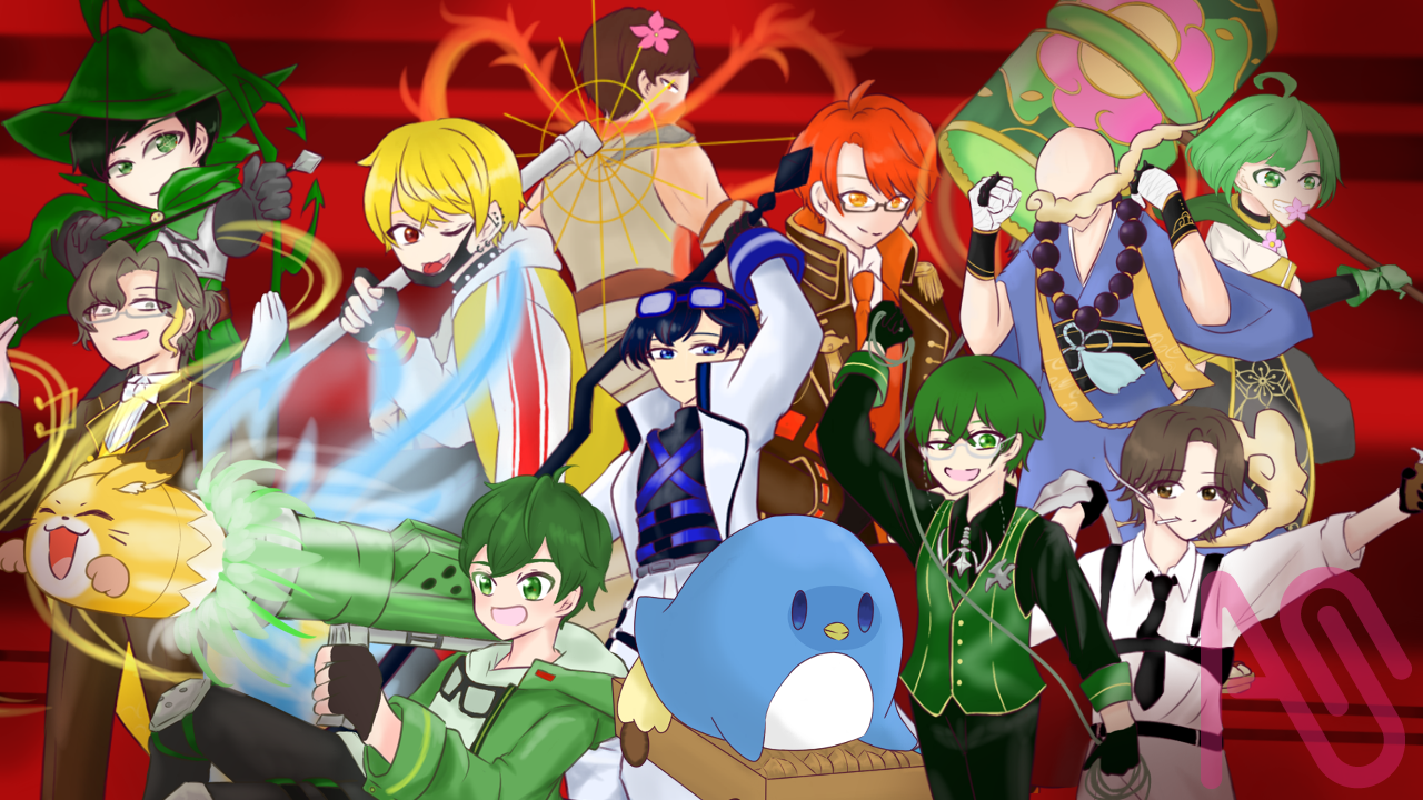 高田村ヴィランズ にゃむ - Illustrations ART street