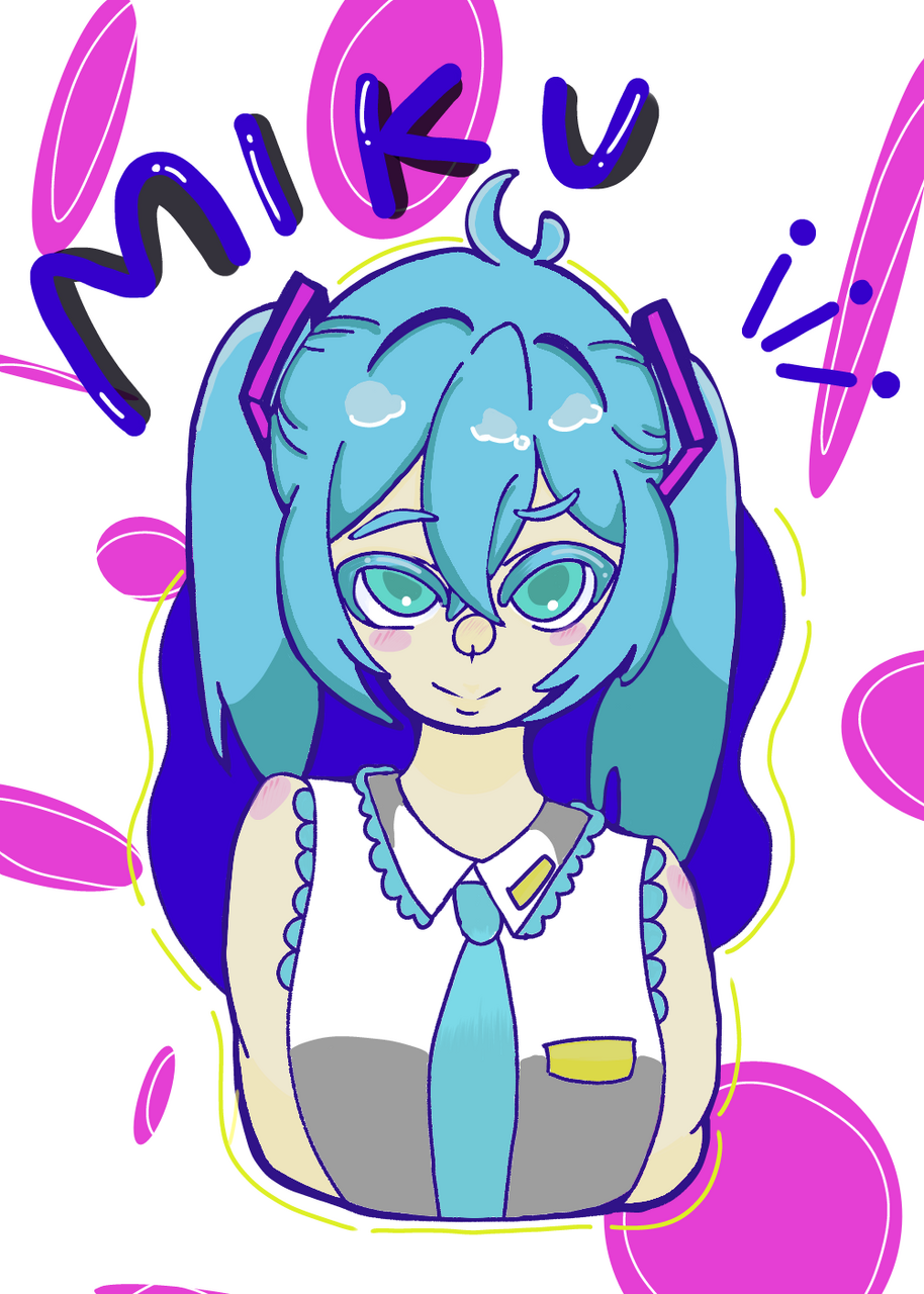 ミク Illust of ココロさん medibangpaint