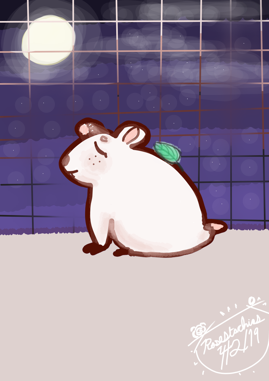 Bright Moonlight Rosestachios イラスト Art Street アートストリート