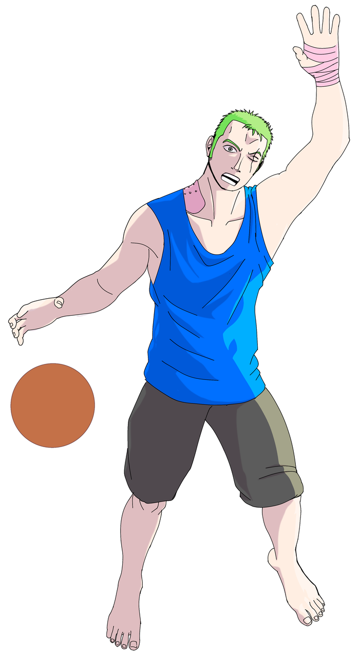 Zoro The Basketball Player Wesrew イラスト Art Street アートストリート