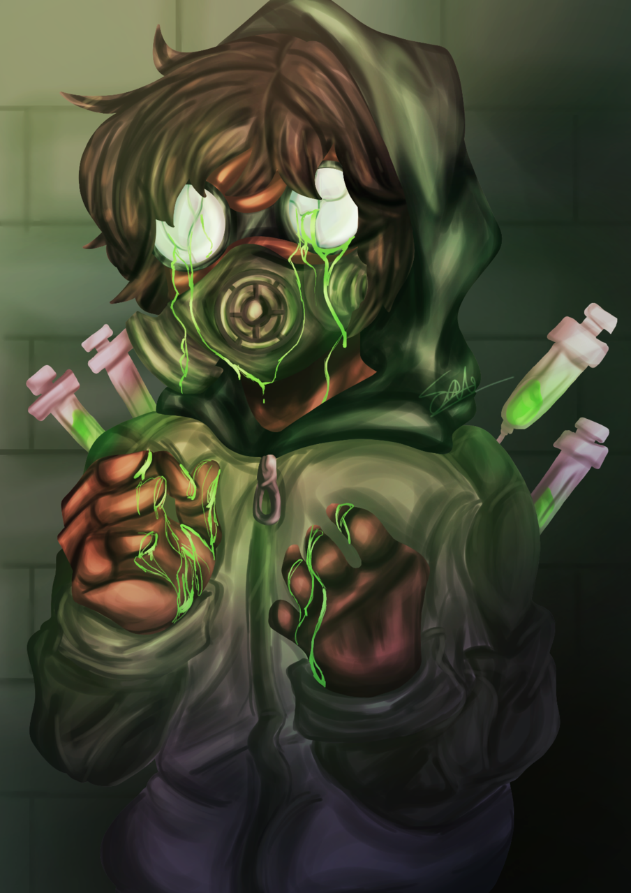 X Virus Sara Animations Xd Yt イラスト Art Street アートストリート