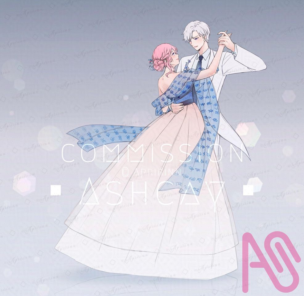 Dancing with you Illust of Apririnn (Onigiri) girl woman cute boy sweet man dance