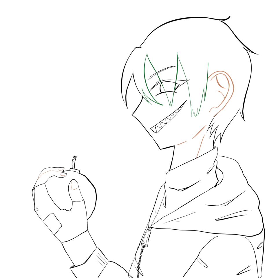 フリー線画 死神るれろ 最新トピックみてね Illustrations Art Street