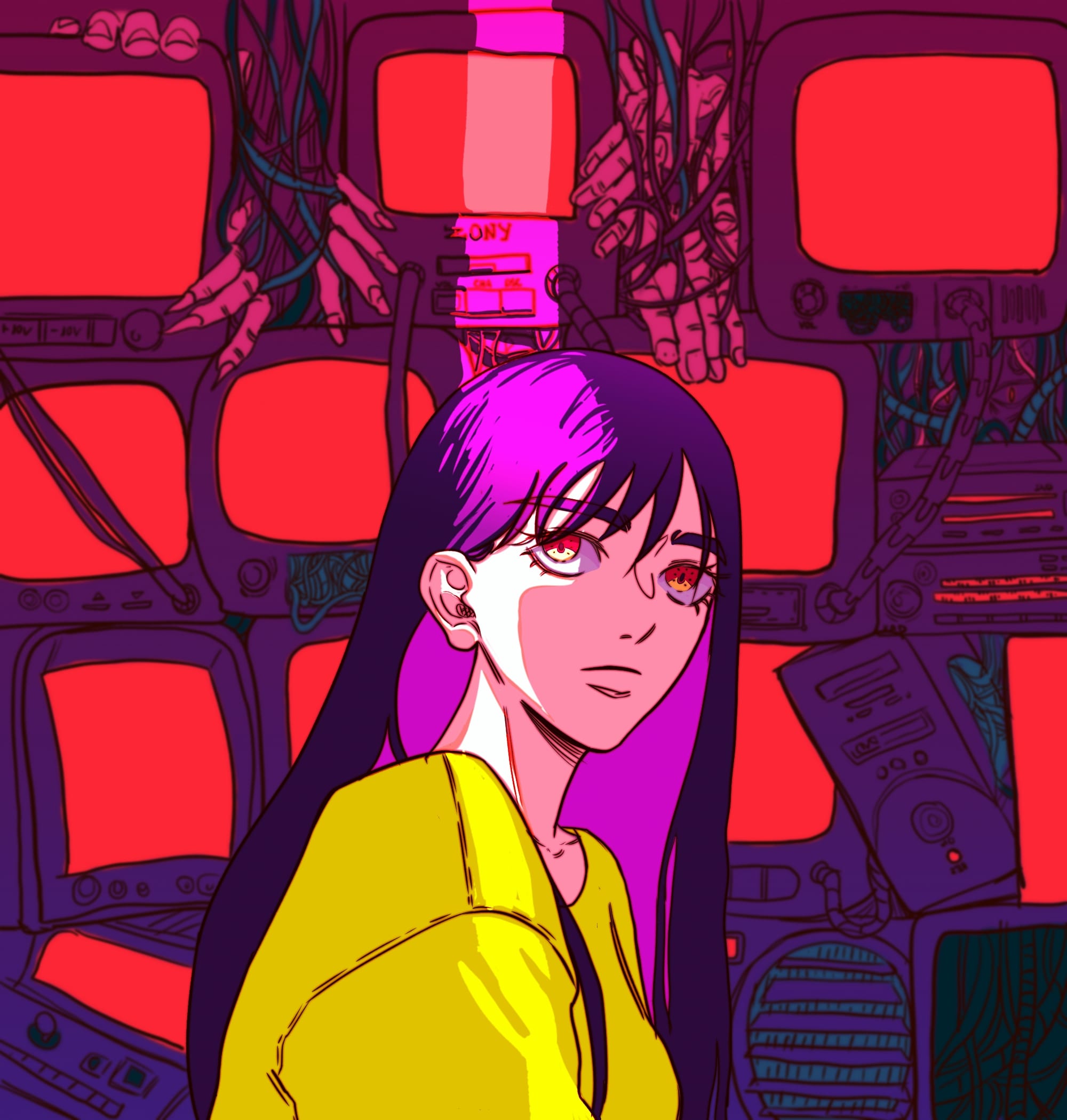 little dark age em3m Illustrations ART street