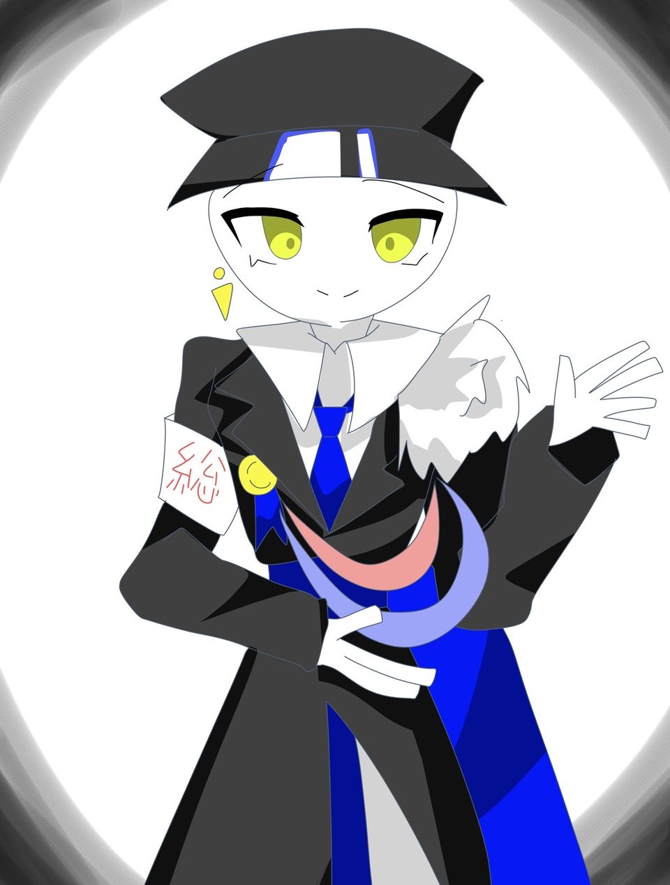 ご案内いたします Illust of 猫宮美久璃／미쿠리  🤍🫧🩵 fanart illustration カンヒュ ソビエト親衛隊 エトへの手紙 ベルム