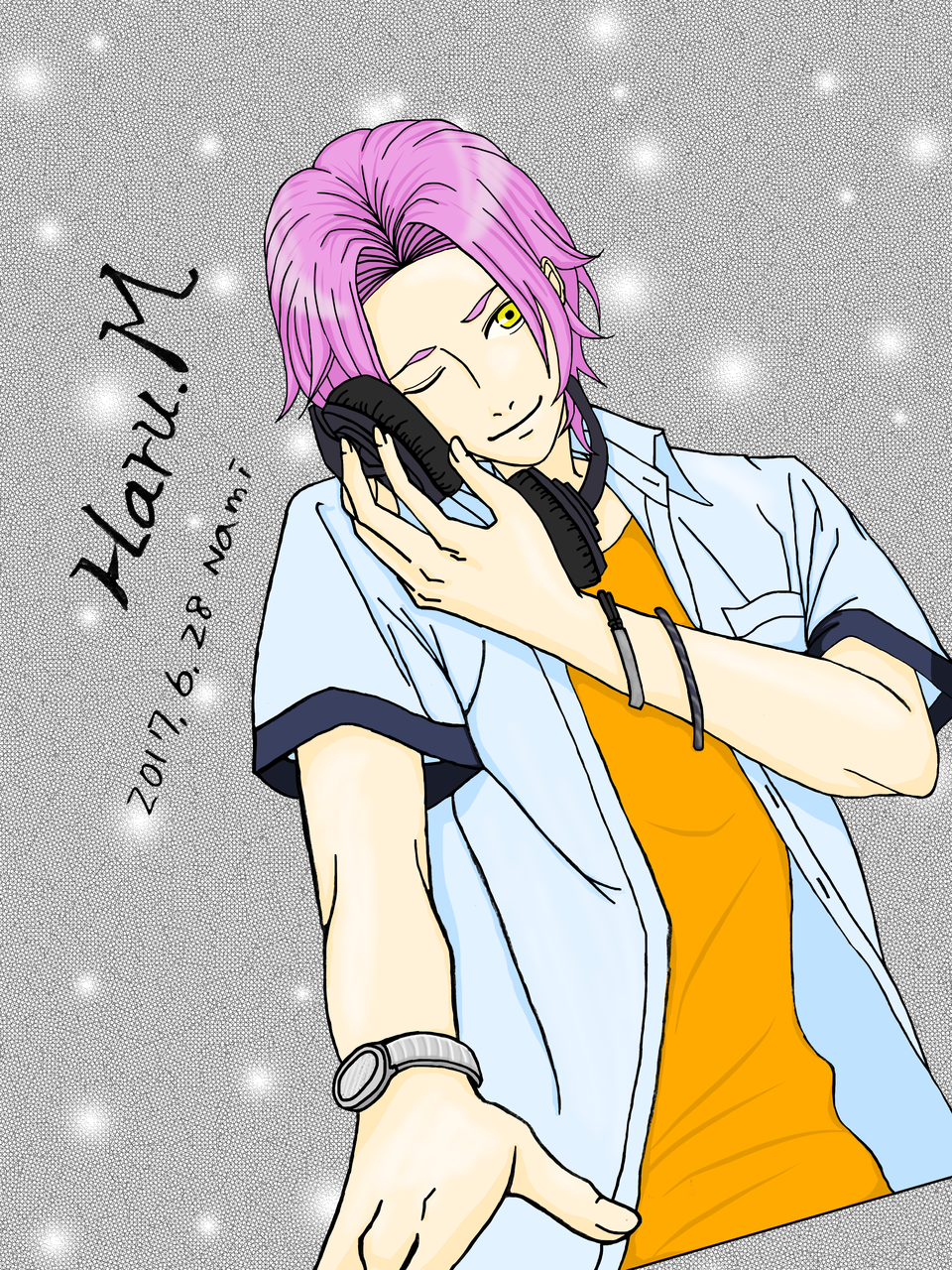 Dj Ver ハルnami 插畫art Street