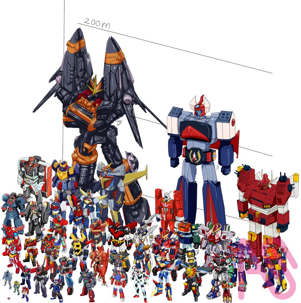 BIG O Illust of Adhi Trahono digital mecha superrobot Bigo