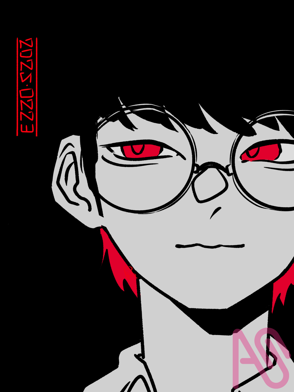 大頭貼3、 Illust of 嗷嗷嗚 painting doodle art original portrait illustrations 電繪 原創角色 委託 桓繞嗷星