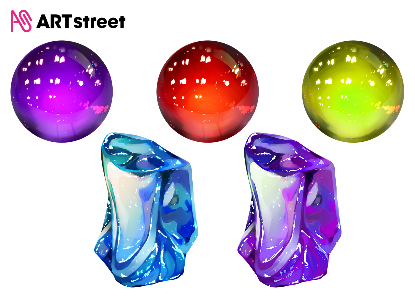 Art Streetイラスト講座 第3弾 クリスタルの描き方 Art Street Illustrations Art Street