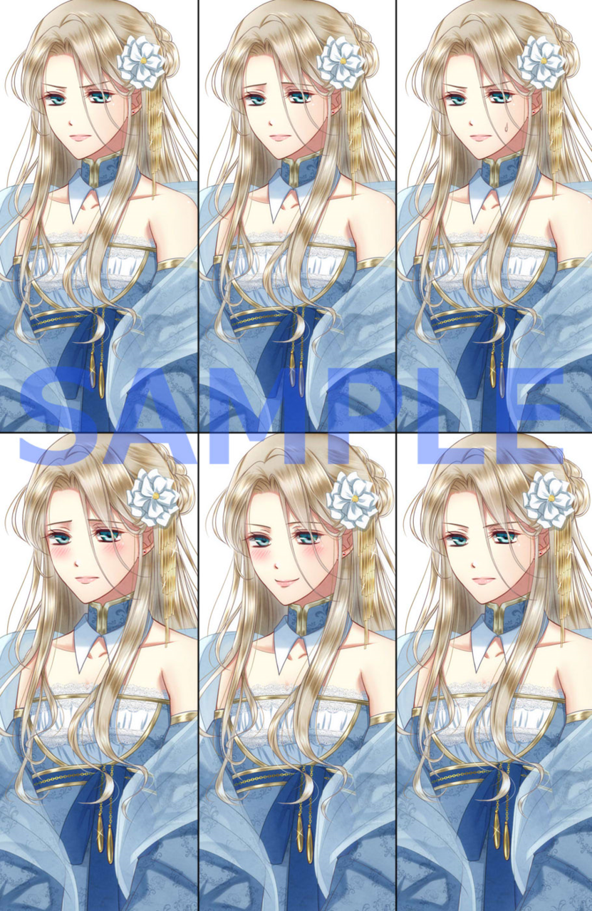 ご依頼絵 創作キャラクターデザイン 全身立ち絵制作 表情差分 瑠璃森しき花 일러스트 Art Street 아트 스트리트