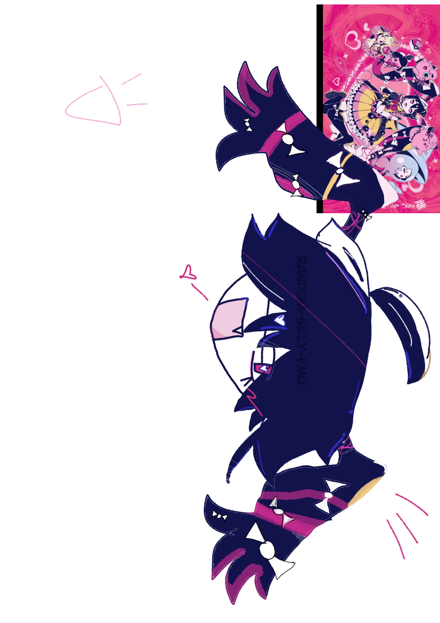 mello melloid yayya !!! Illust of Random-Silly-Emu 🎀 medibangpaint VOCALOID cute bear silly miku bow kairikibear kairiki