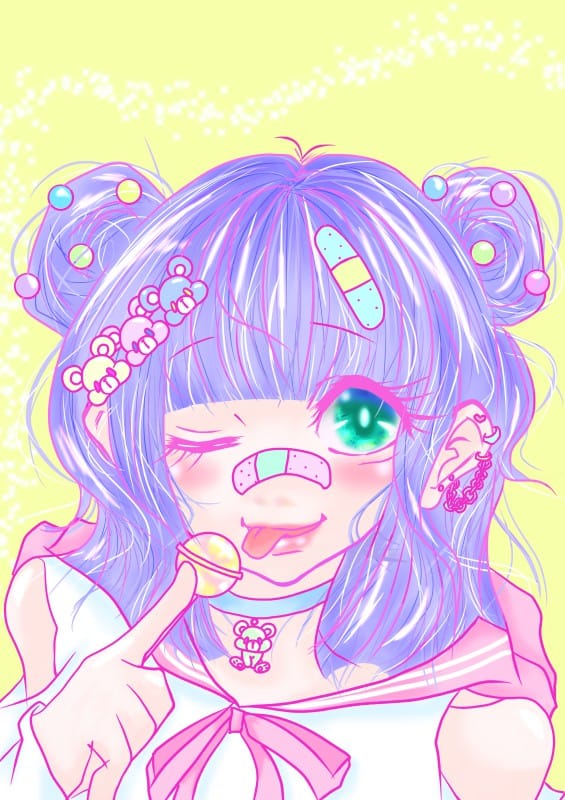 Pop Girl ちっく イラスト Art Street アートストリート