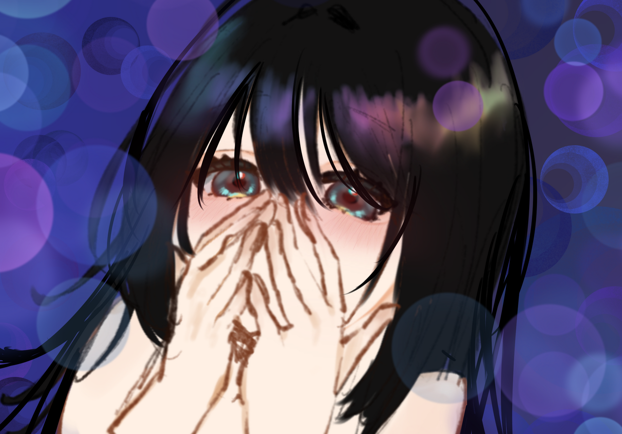 落書き Illust of 兎儡いろは girl 黒髪 illustration