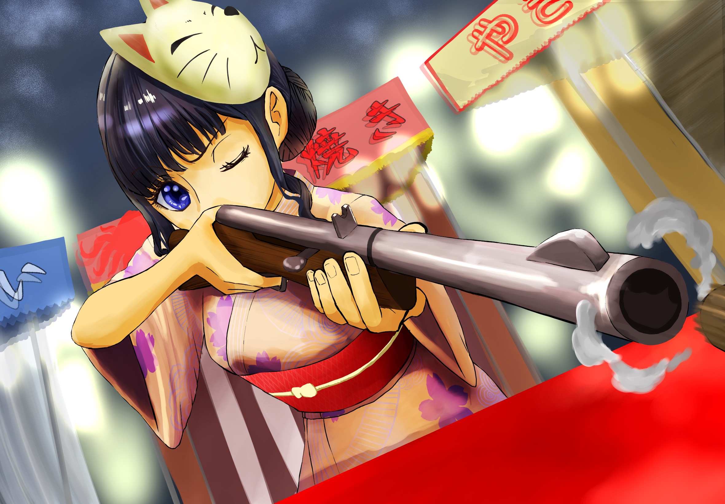 射的名人 おかき Illustrations Art Street