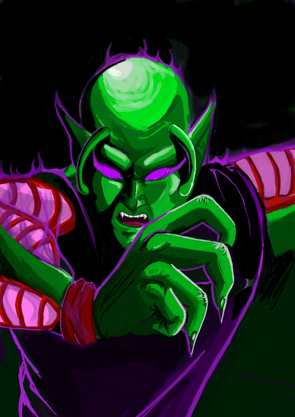 THE DEMON PICCOLO BlueJay Illustrations ART street