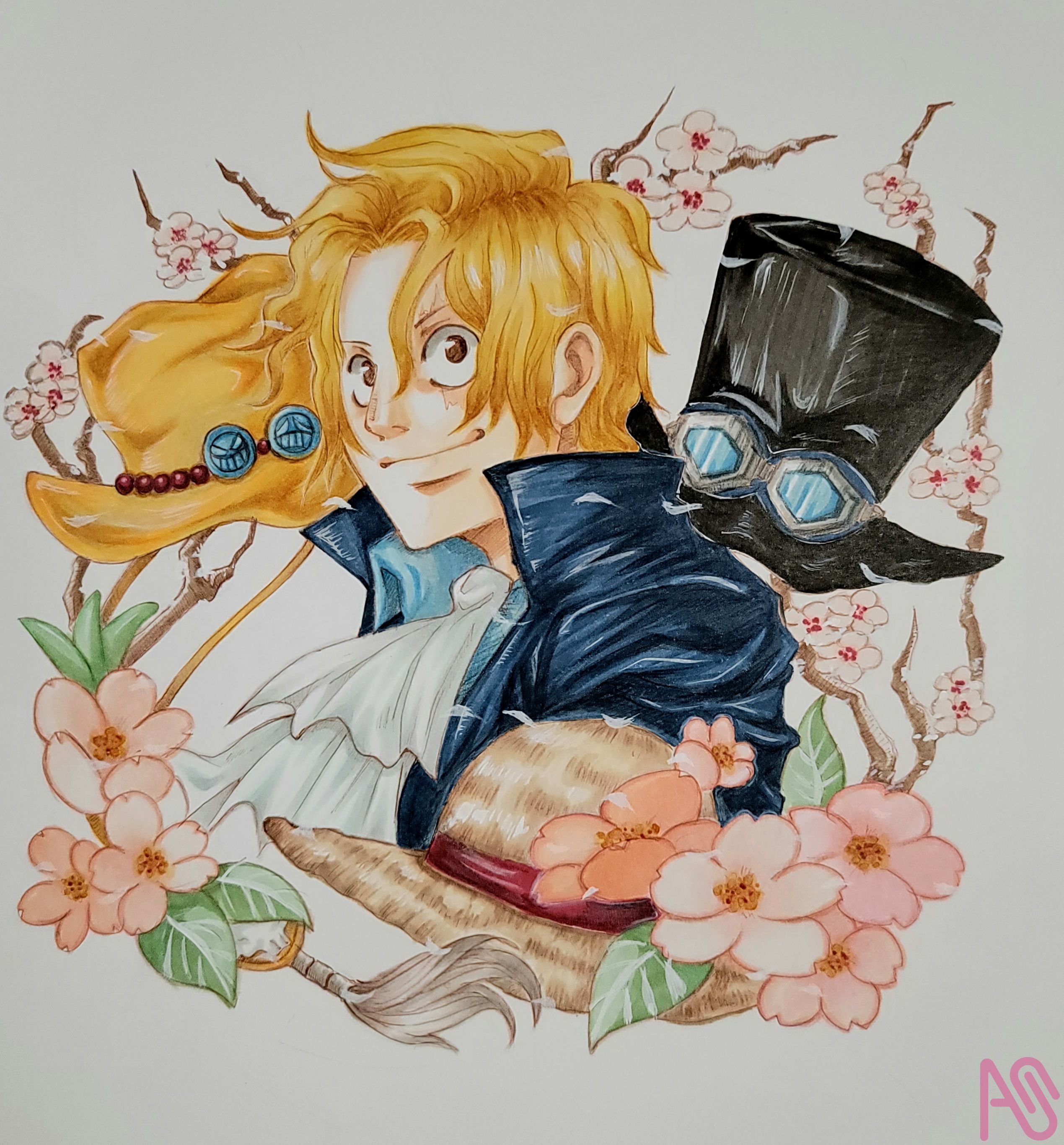 サボさん誕生日(大人バージョン・カラー) あやとん - Illustrations