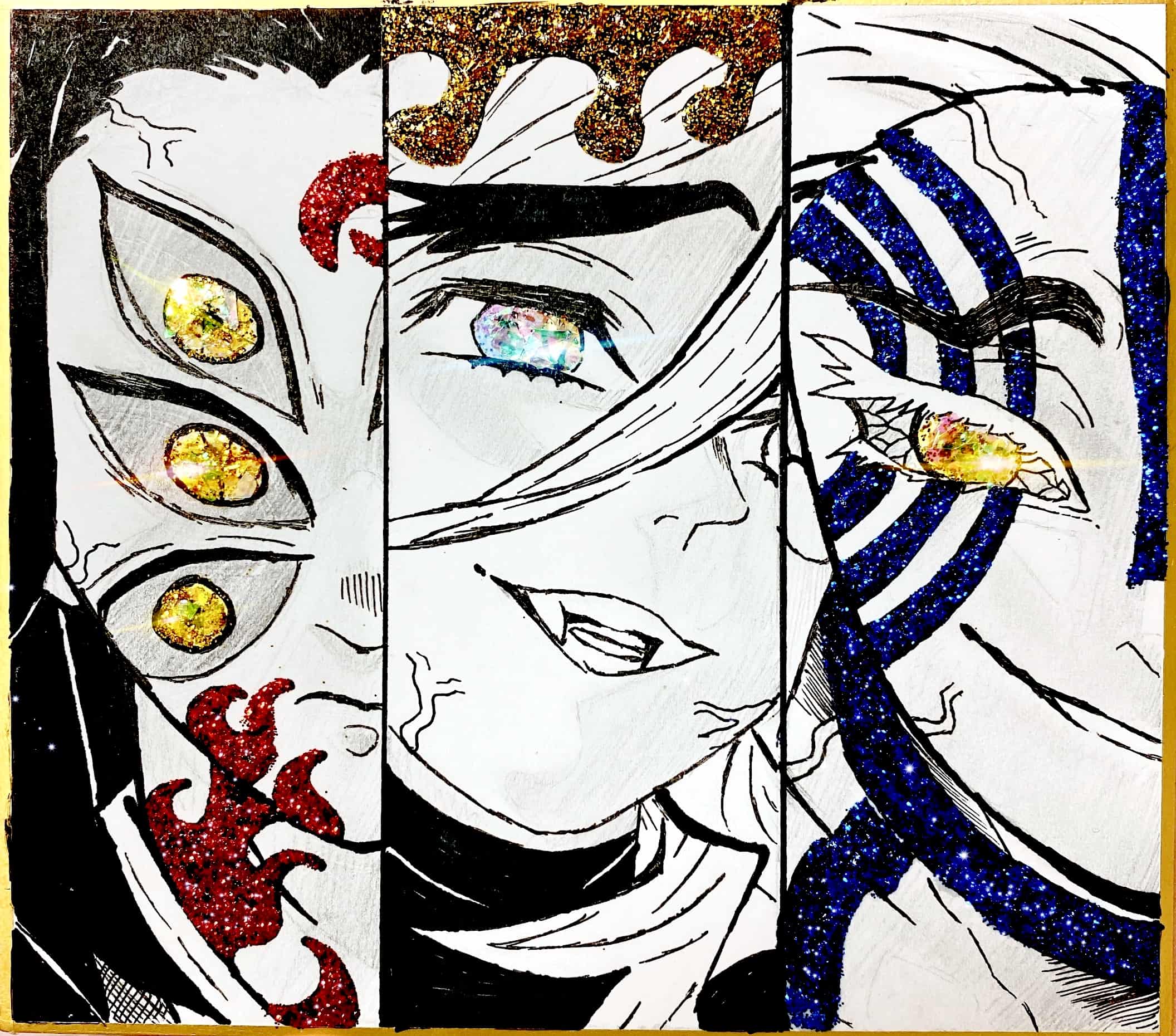 上弦の壱・弐・参 みさ - Illustrations ART street