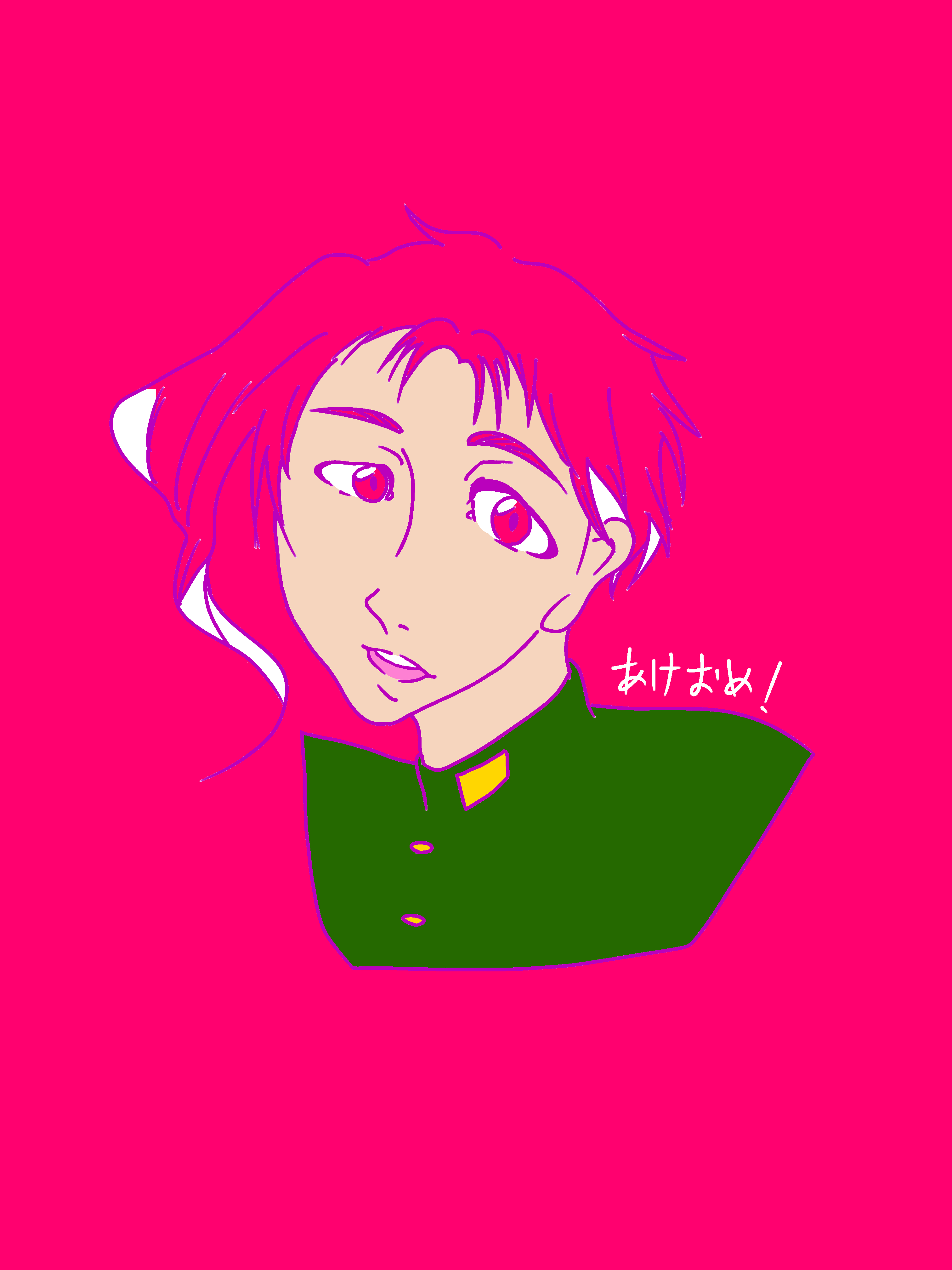 年賀状 友達からのリクエスト 田んぼ イラスト Art Street アートストリート