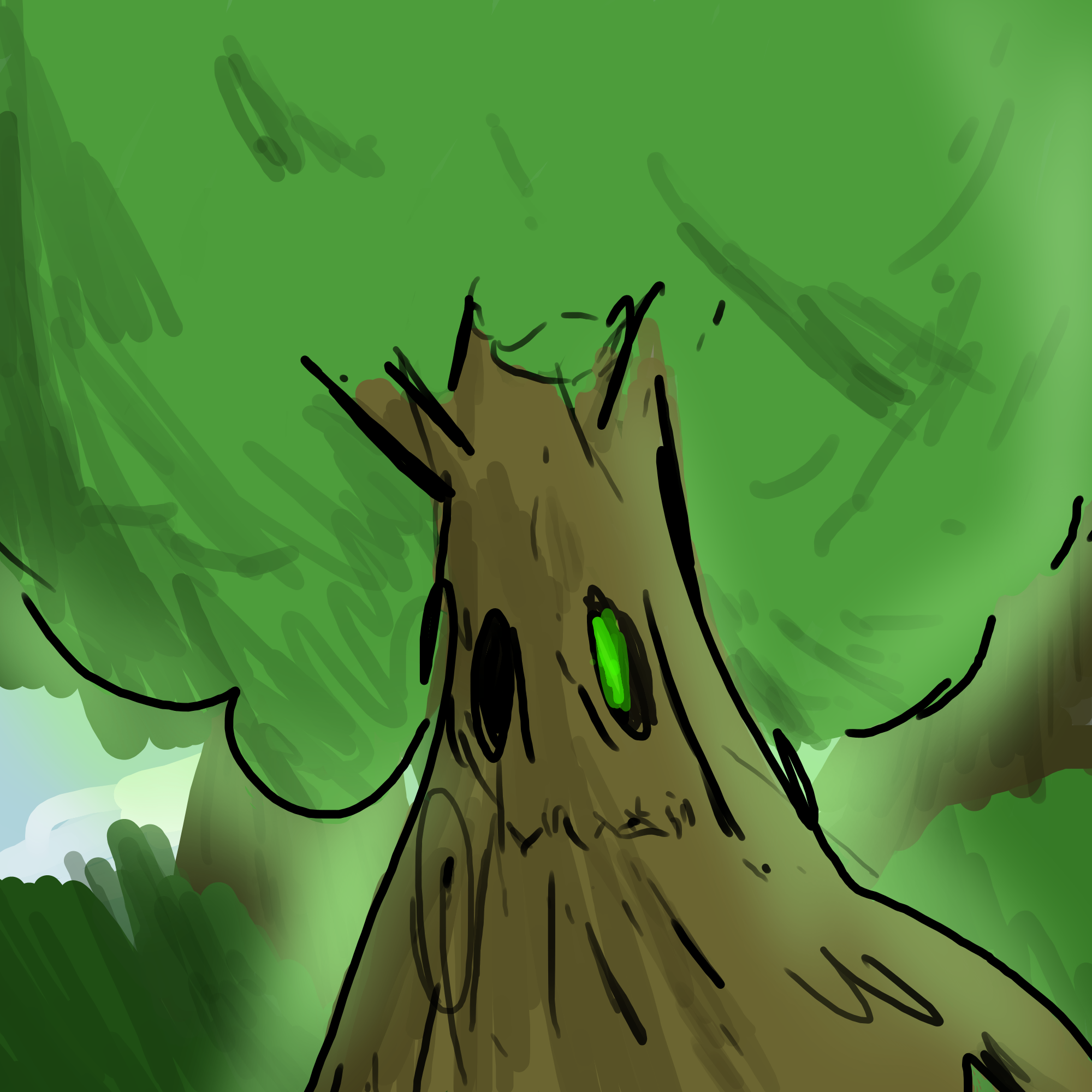 pepito arbol legendario Eltomy20 Illustrations ART street